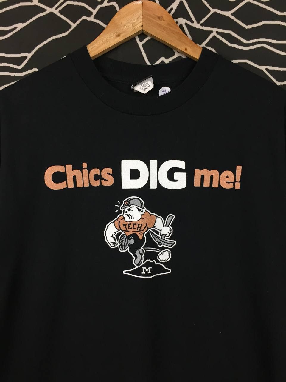 Vintage Vtg Y2K CI Sport Chics Dig Me! Funny Quote Humor Tee Size US M / EU 48-50 / 2 - 3 Thumbnail