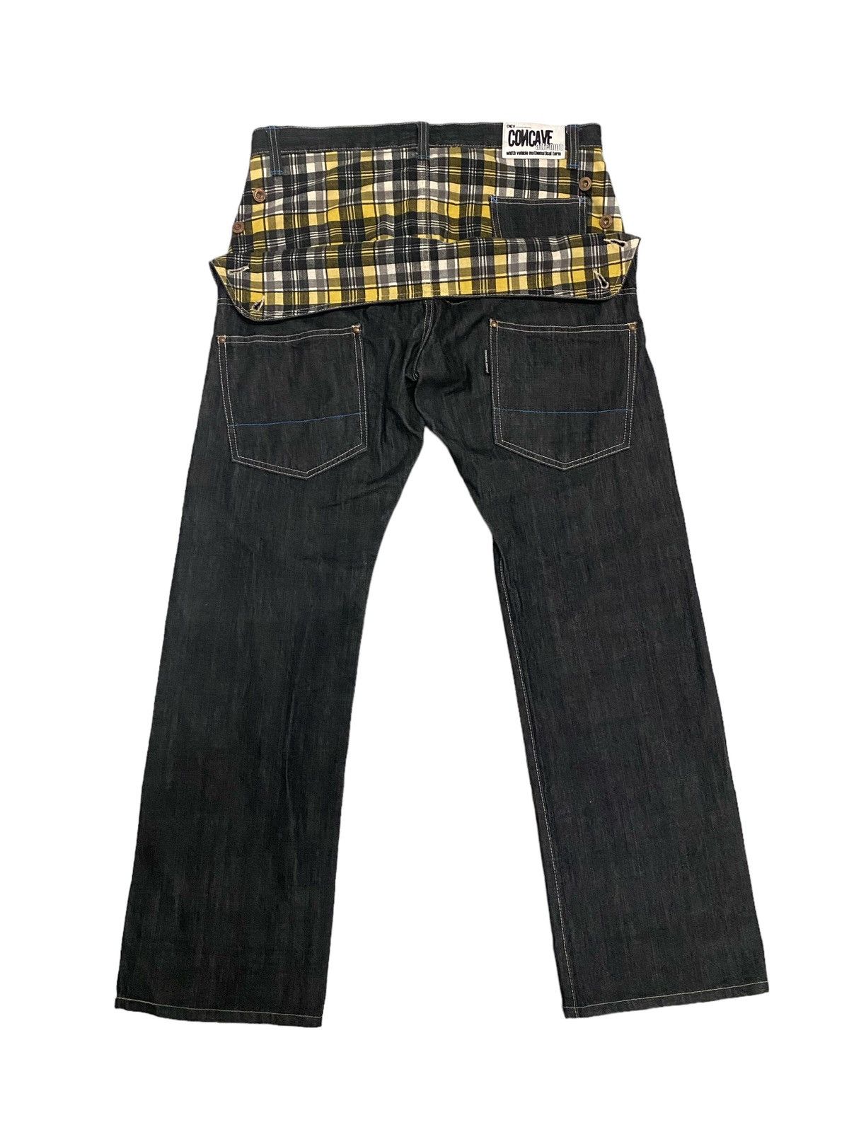 Japanese Brand Vintage CNCV Concave Attempt Japanese Denim Jeans Size US 35 - 1 Thumbnail
