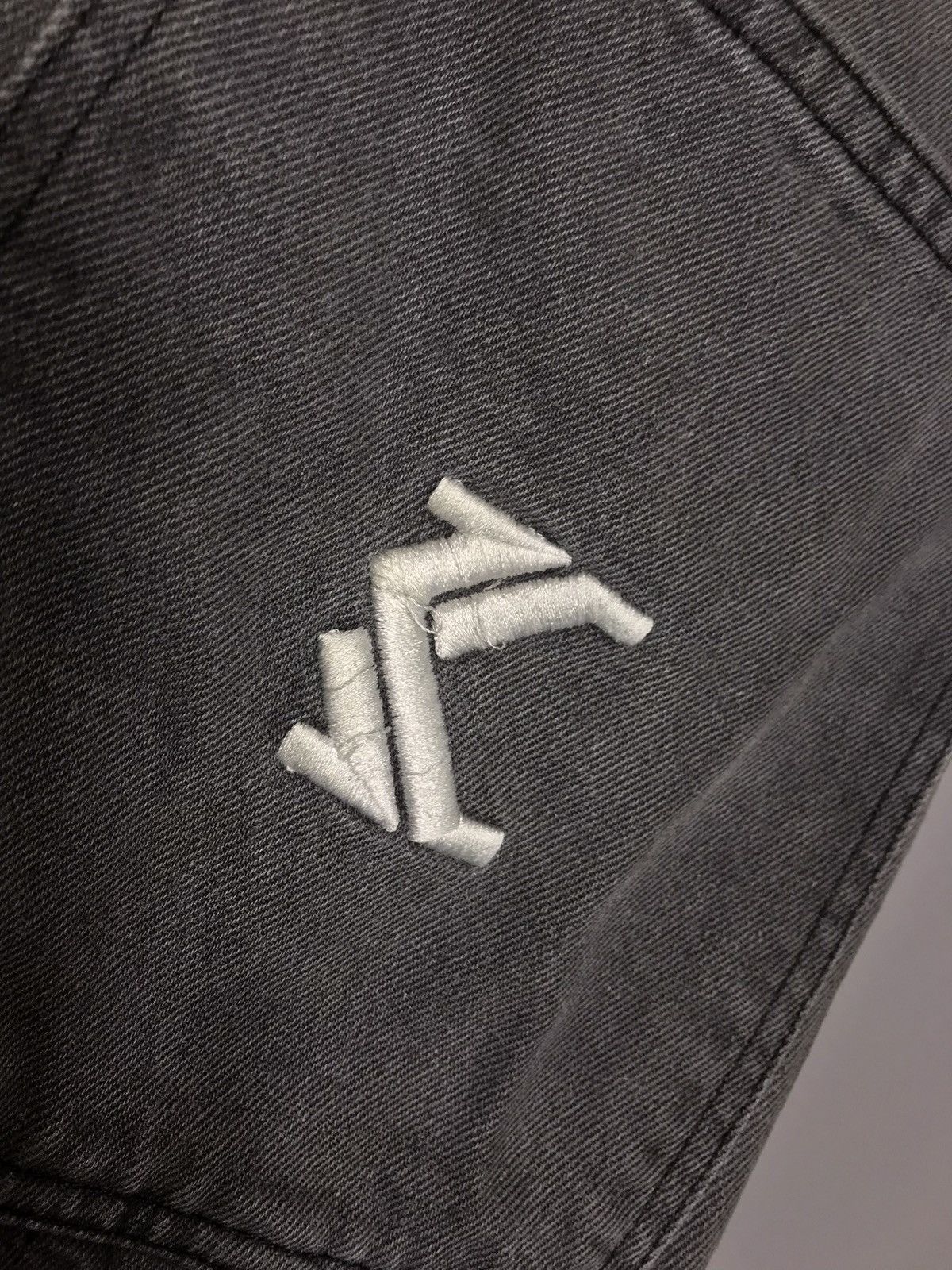 Karl Kani Karl Kani Mens Cargo Denim Y2K Baggy Fit Jeans Gray SMALL Size US 32 / EU 48 - 7 Thumbnail