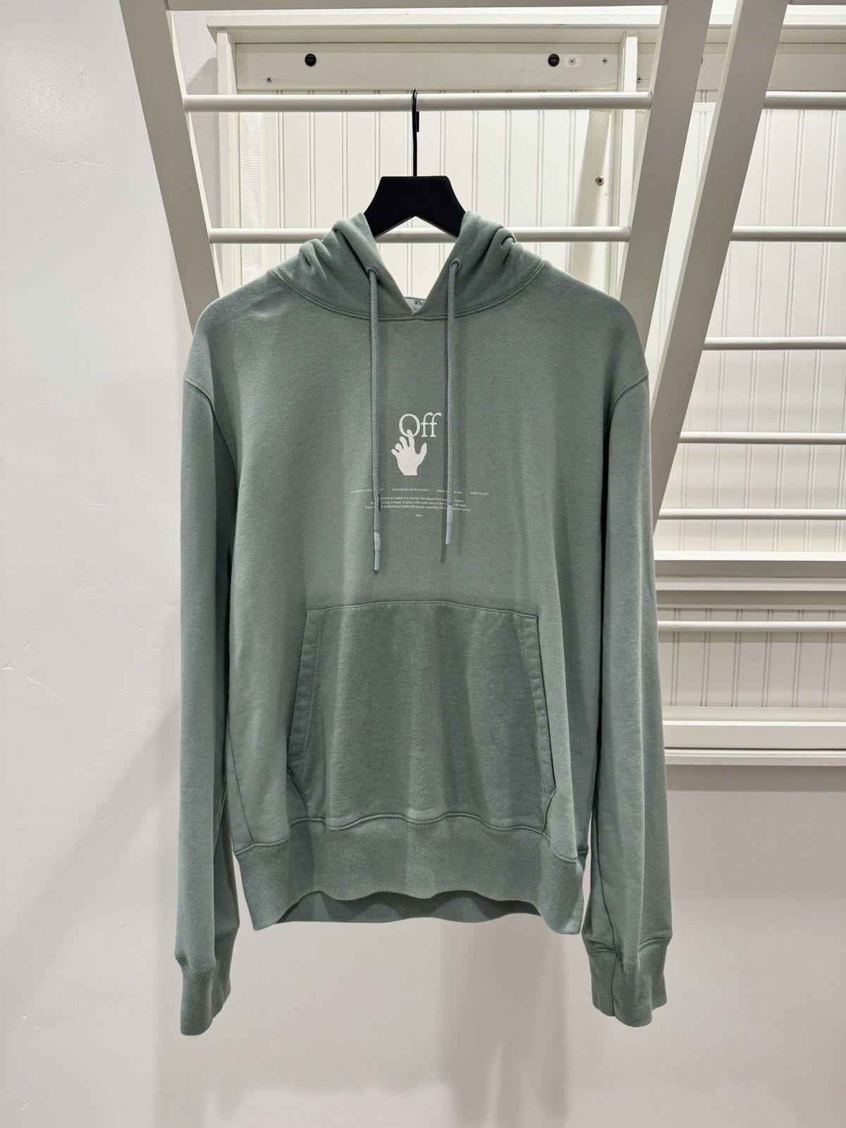 OffWhite Off White OFFF Graffiti Logo Hoodie Grailed