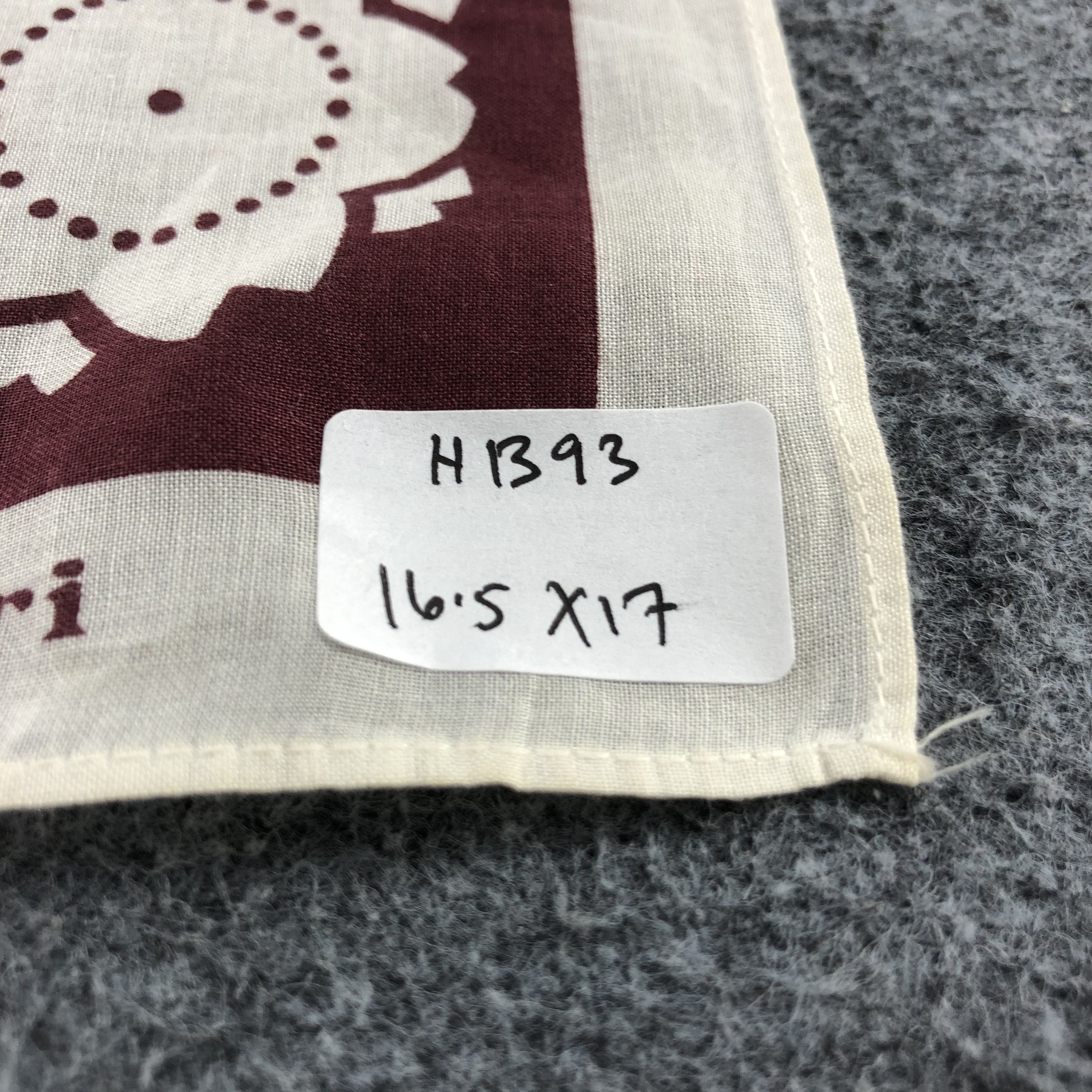 Hanae Mori Hanae Mori Handkerchief Neckerchief Bandana H1393 Size ONE SIZE - 6 Thumbnail