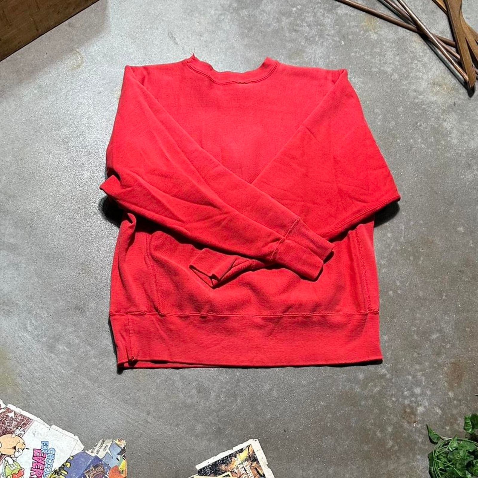 Champion Vintage 80s Champion Reverse Weave Warmup Wisconsin Crewneck Size US XL / EU 56 / 4 - 2 Thumbnail