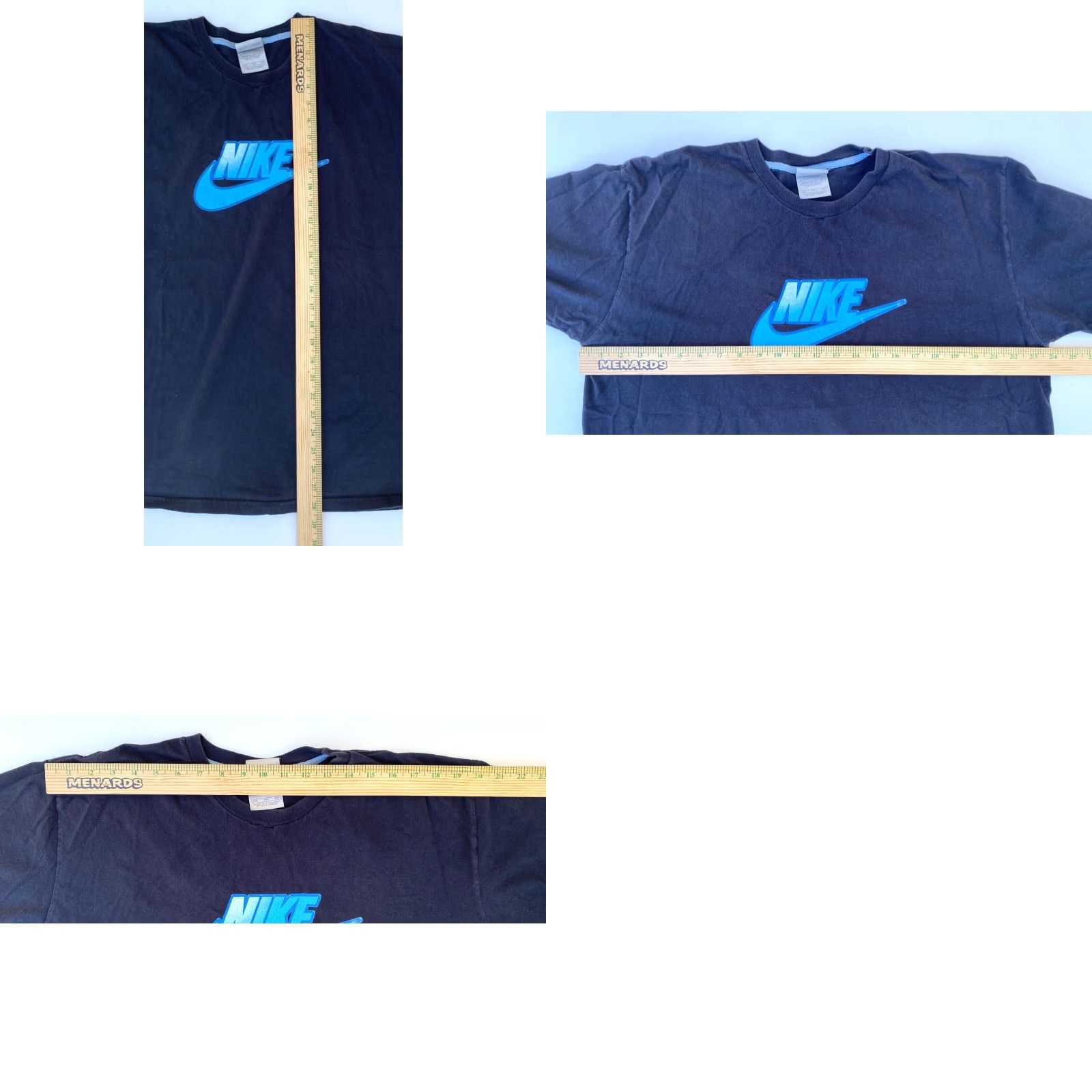 Nike VINTAGE Nike T-Shirt Mens 2XL Black 100% Cotton Y2K Vintage Logo 2000s Sports Crew Neck Short Sleeve Size US XXL / EU 58 / 5 - 8 Thumbnail
