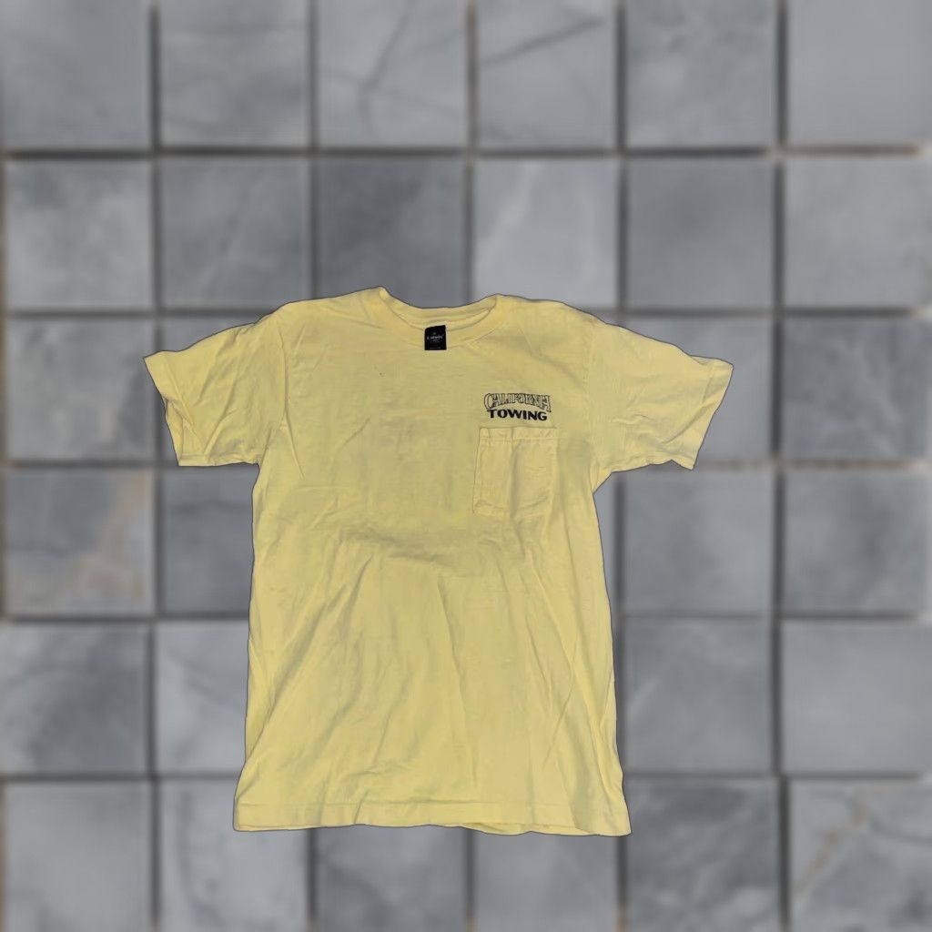 Anvil VINTAGE Anvil T-Shirt California Yellow Large Men Stitch Single Stitch Shirt US 90s? Size US L / EU 52-54 / 3 - 1 Thumbnail