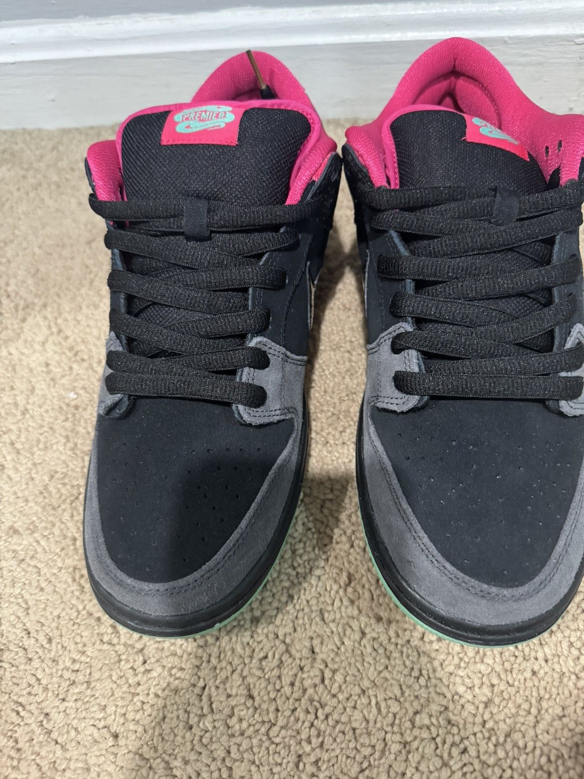 Nike Premier x Dunk Low SB AE QS Northern Lights 2014 Size US 10 / EU 43 - 4 Thumbnail