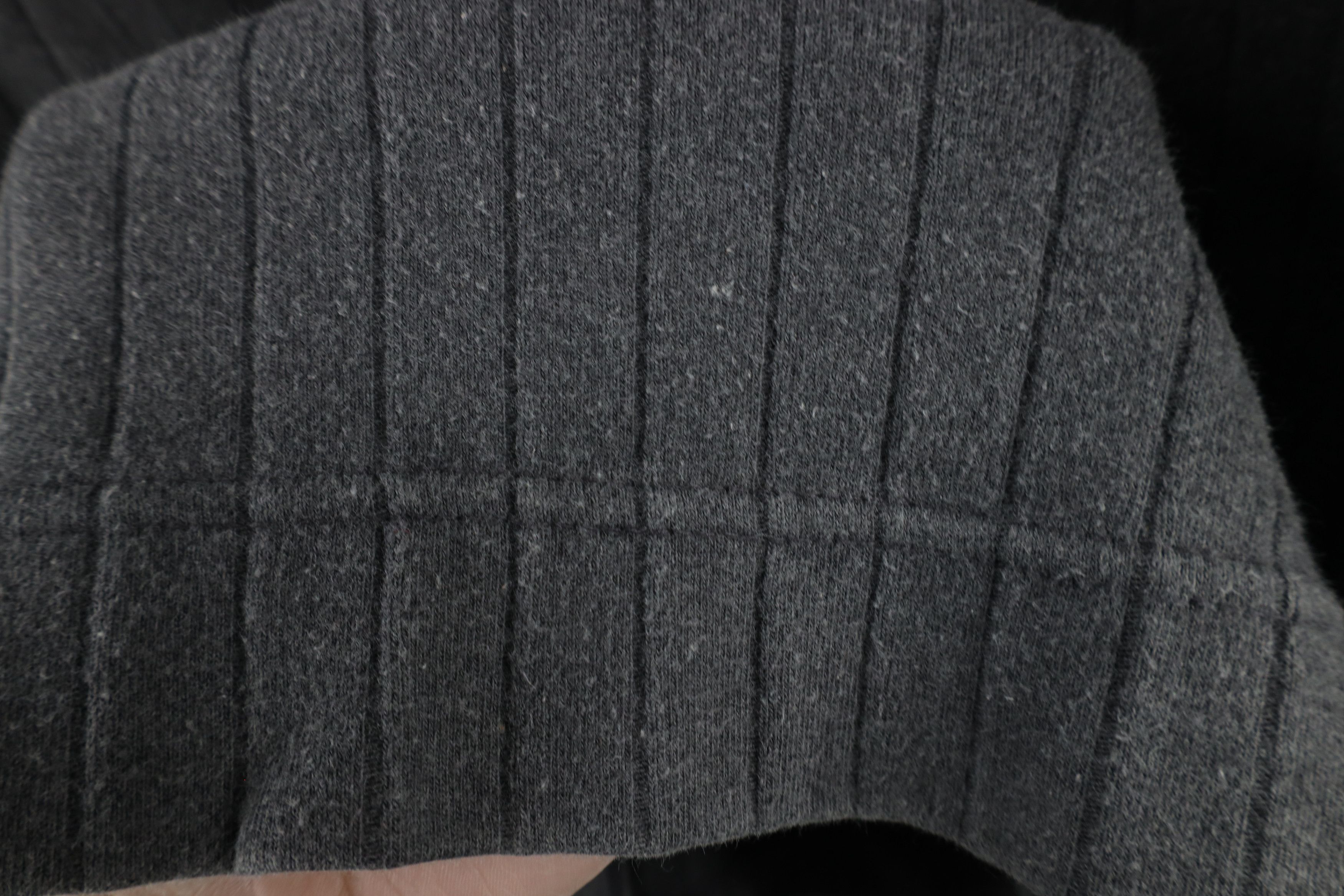 Vintage Vintage 90s Streetwear Heavyweight Ribbed Turtleneck T-Shirt Size US L / EU 52-54 / 3 - 6 Thumbnail
