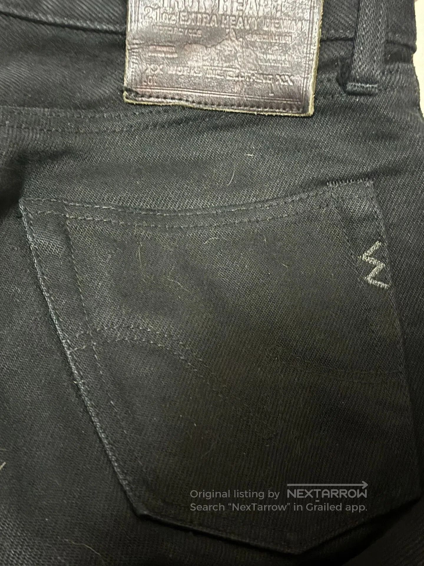 Iron Heart Iron Heart Black Denim Pants 9555z. Size US 33 - 5 Thumbnail