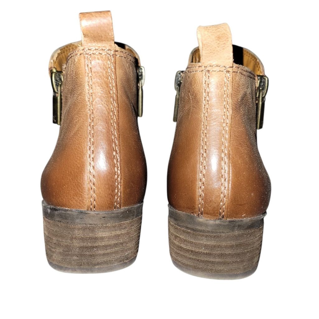 Lucky Brand Lucky Brand Boots Womens 5M Basel Ankle Booties Heels Brown Size US 5 / IT 35 - 3 Thumbnail