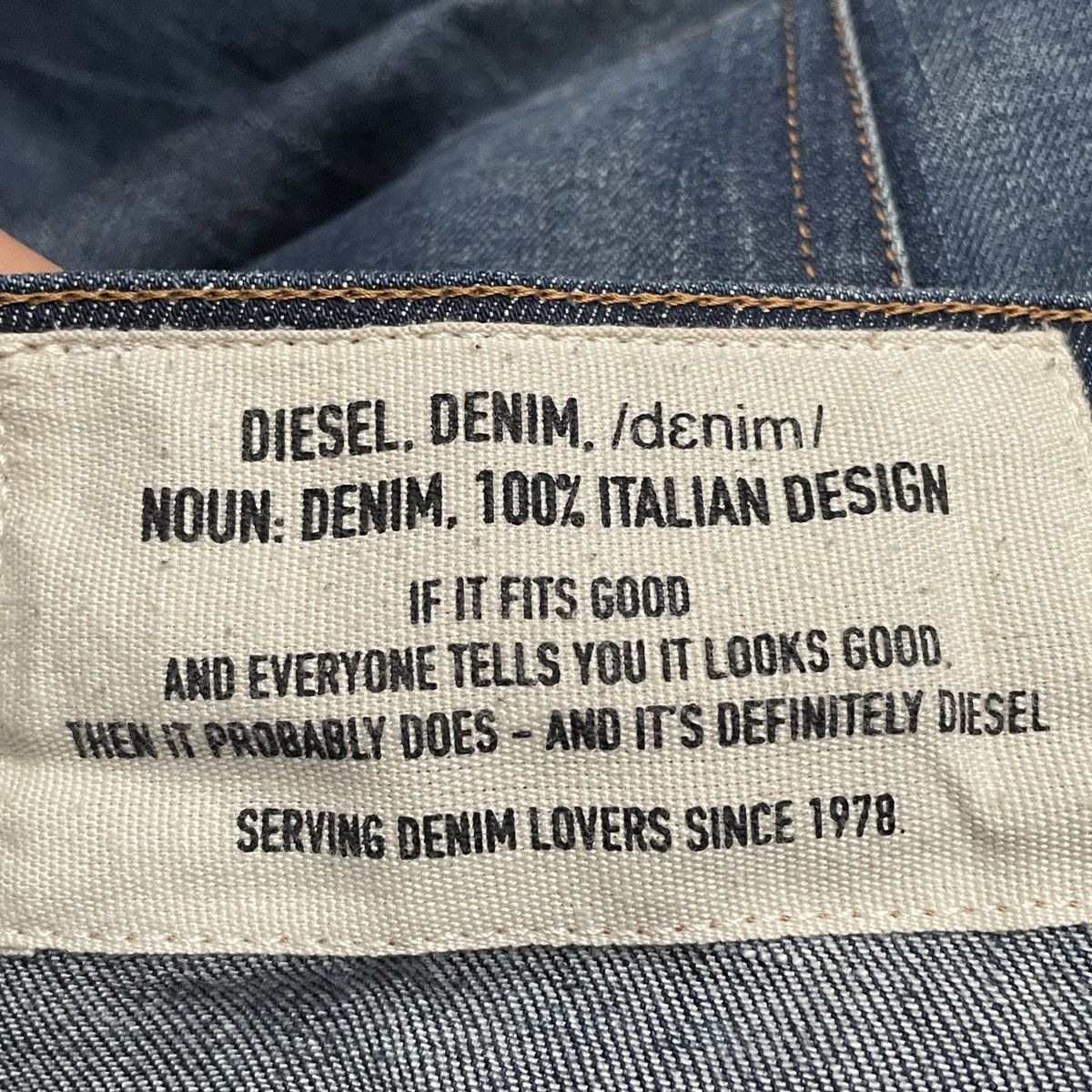 Diesel × Vintage Vintage Brand Diesel Jeans 1990s Size US 30 / EU 46 - 9 Thumbnail