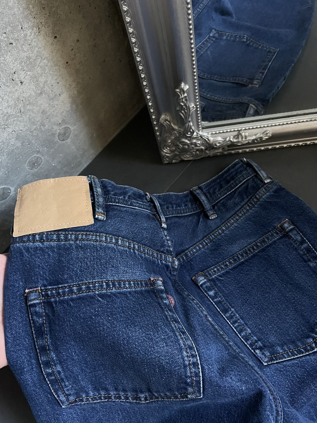 Acne Studios Acne Studios Bla Konst Log Dark Blue Jeans Y2K Size US 28 / EU 44 - 9 Thumbnail