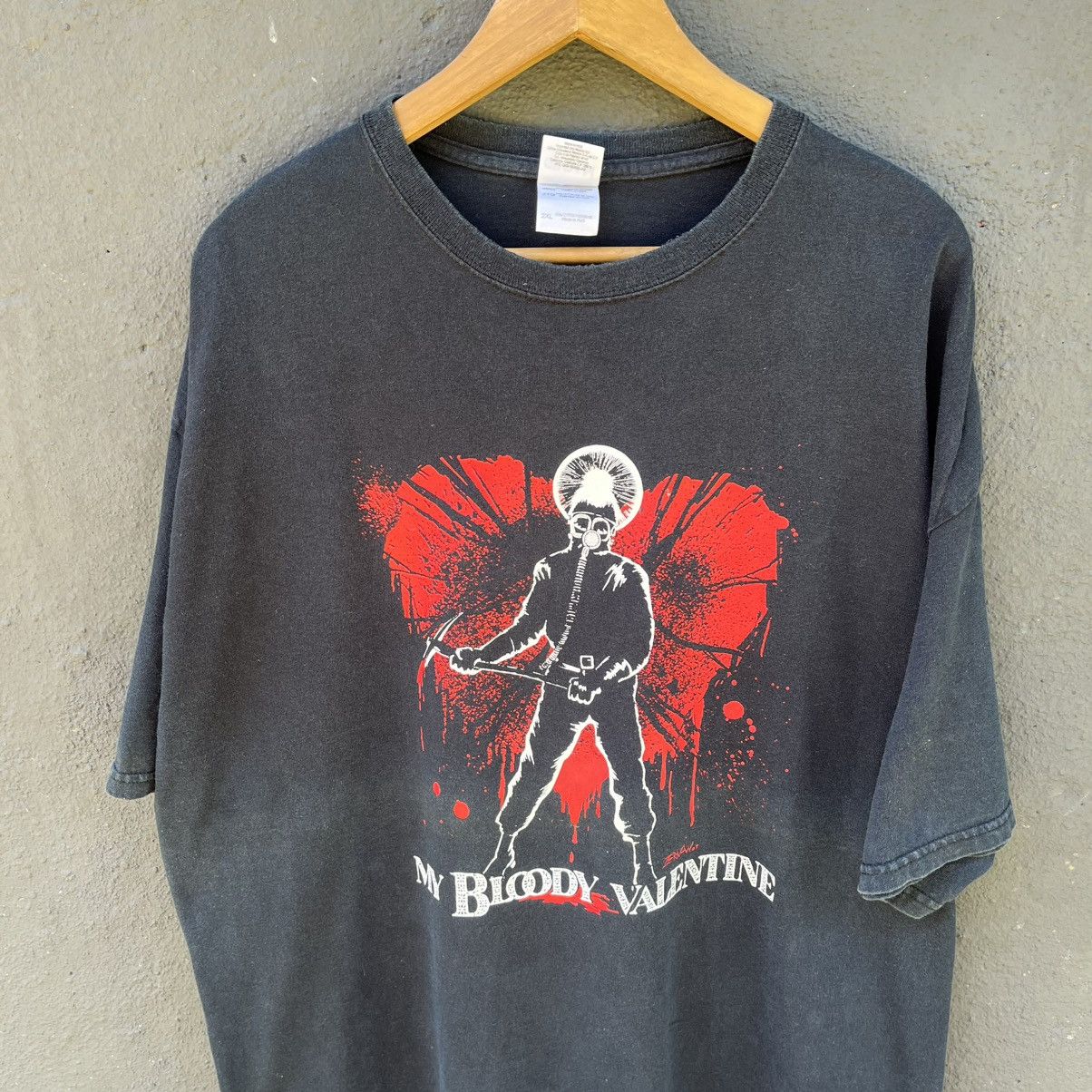 Band Tees Thrashed Faded Vintage Y2k My Bloody Valentine Band Tee Size US XXL / EU 58 / 5 - 2 Thumbnail