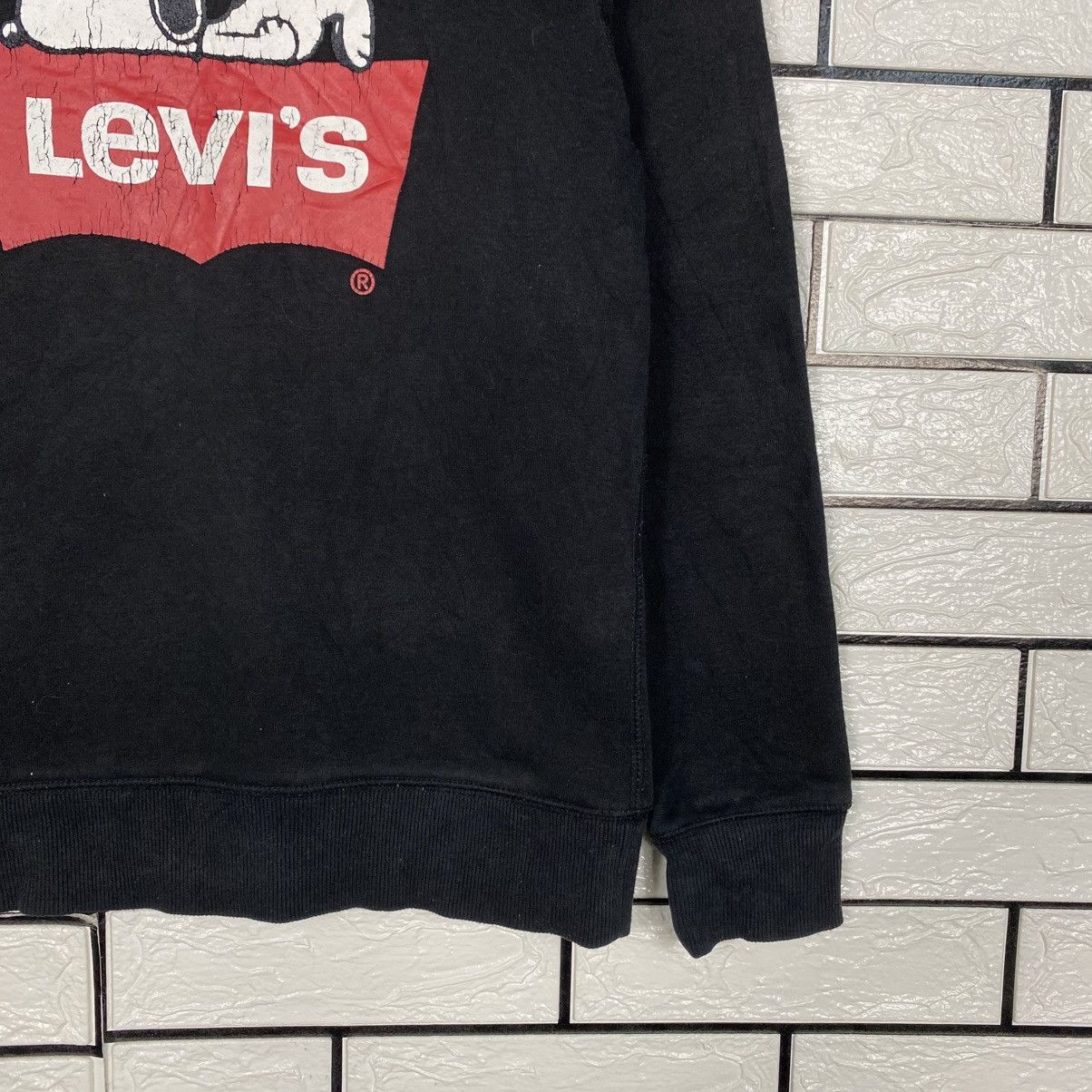 Levi's 📌Hoodie Pull Over Levi's Big Logo Snoopy Size US M / EU 48-50 / 2 - 6 Thumbnail