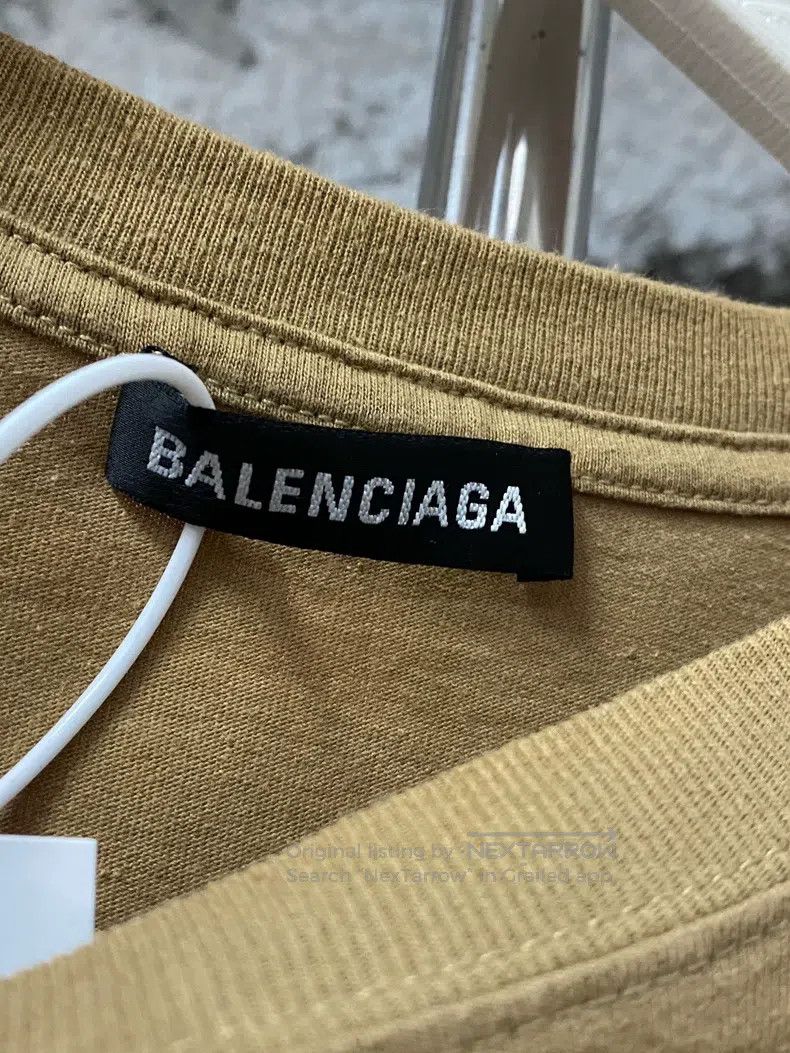 Balenciaga Balenciaga Wheat Short Sleeve Size US XS / EU 42 / 0 - 7 Thumbnail
