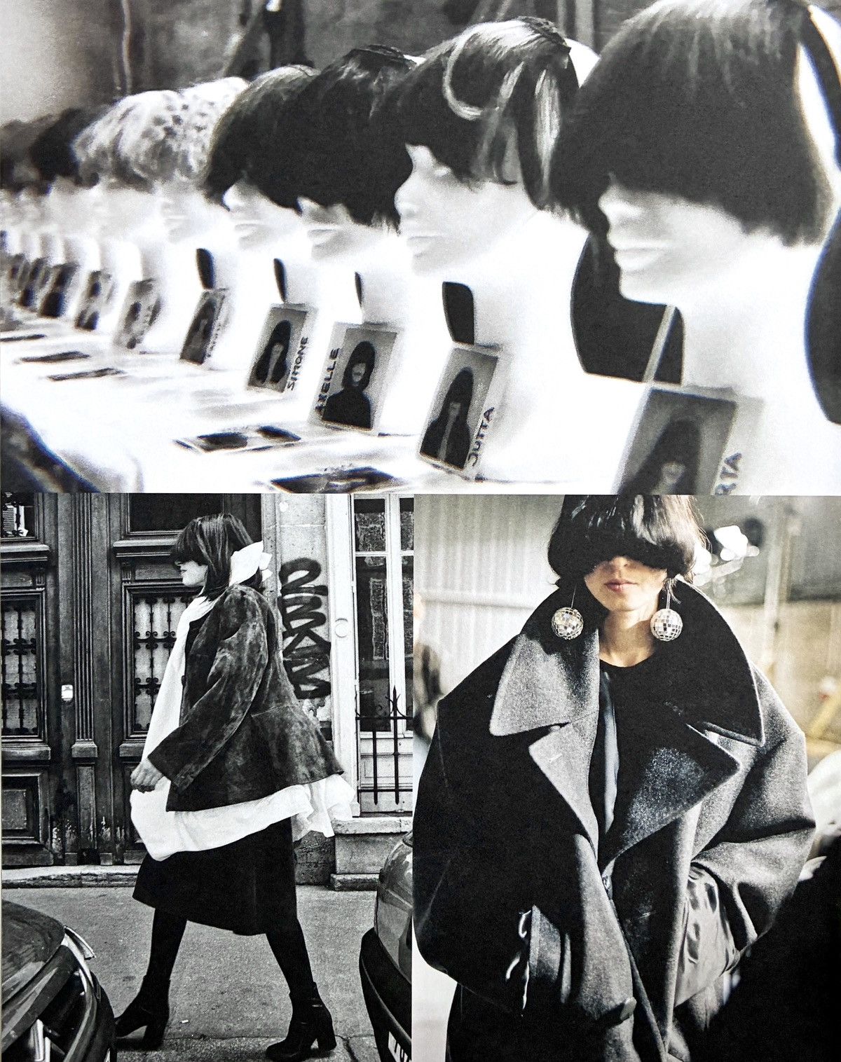 Maison Margiela Maison Margiela wigs Archive Fashion photo framed 9x12 Size ONE SIZE - 2 Thumbnail