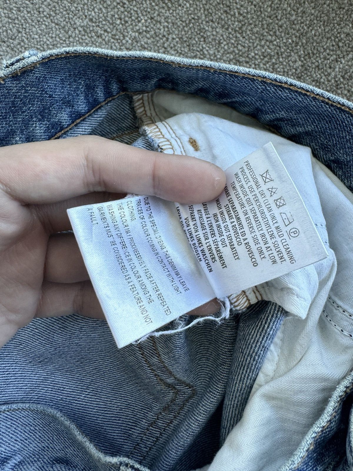 Designer × Gucci Gucci Indigo Denim Jeans Size US 33 - 7 Thumbnail