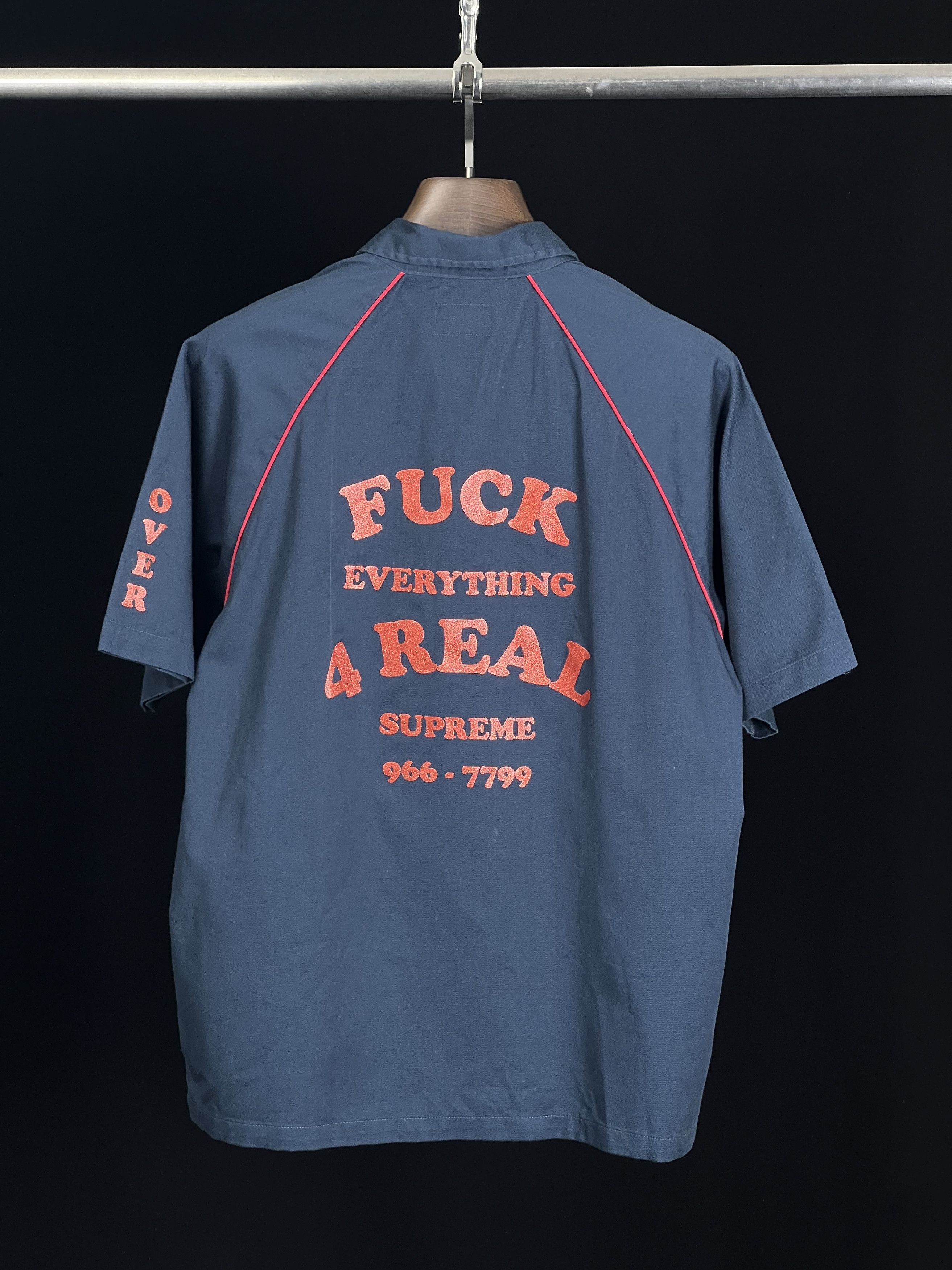 Supreme Sample* FUCK EVERYTHING S/S WORK SHIRT Size M Size US M / EU 48-50 / 2 - 4 Thumbnail