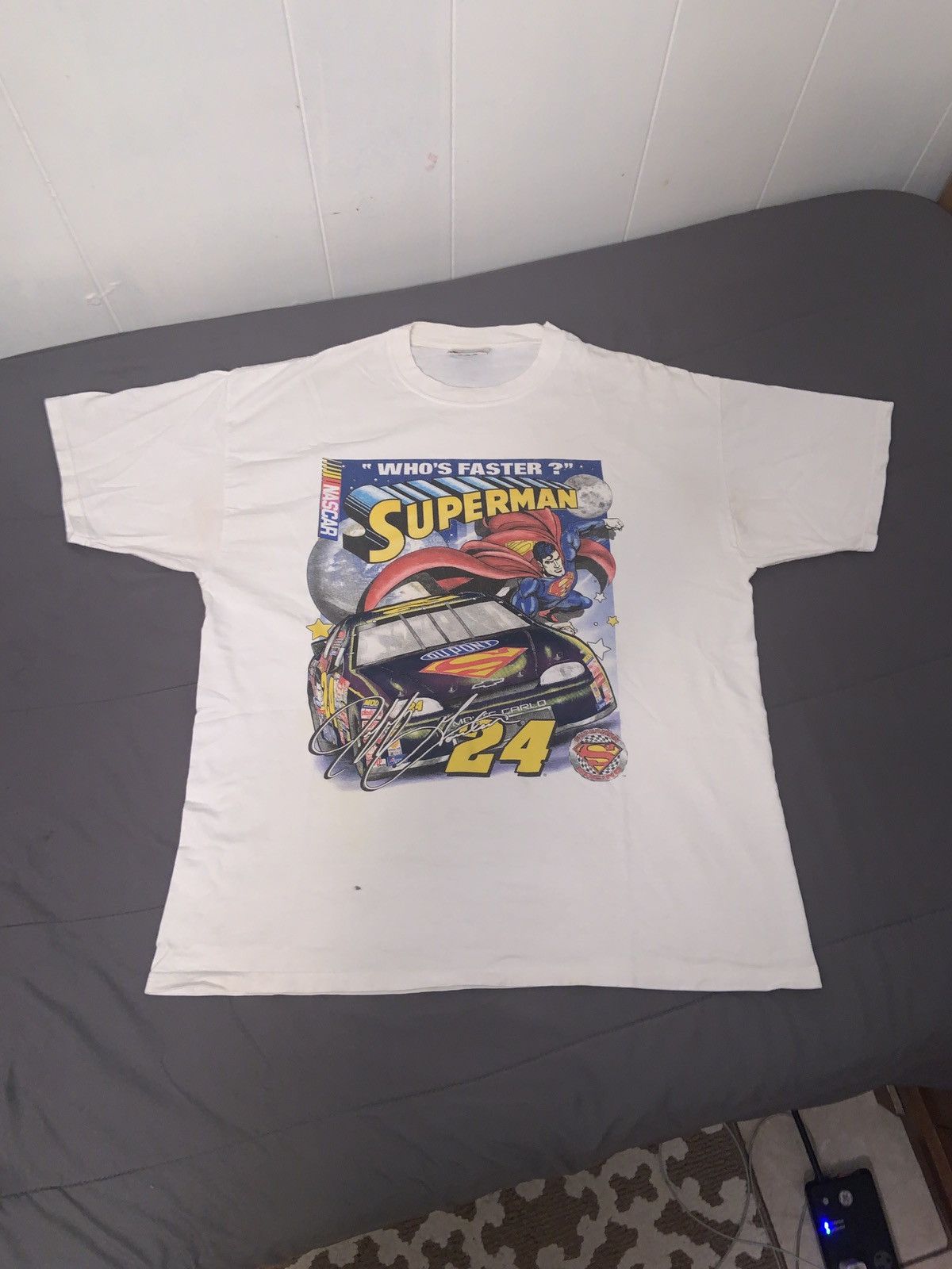 Chase Authentics Vintage 1999 Jeff Gordon x Superman NASCAR - Size L Size US L / EU 52-54 / 3 - 1 Thumbnail