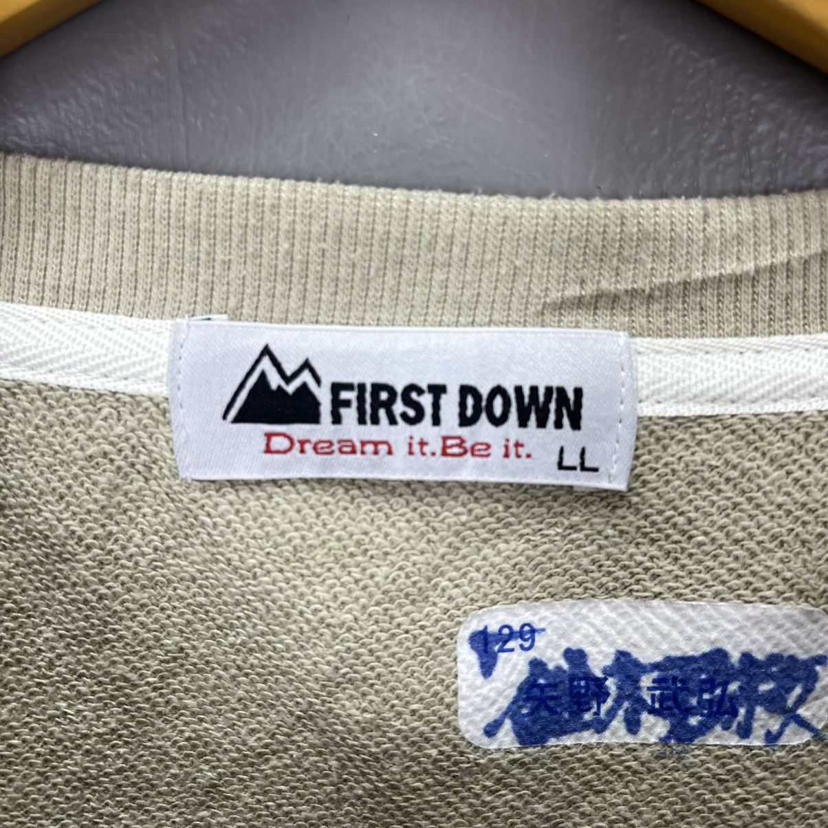 Other FIRST DOWN Crew Neck Sweatshirt #1984/13 Size US L / EU 52-54 / 3 - 4 Thumbnail