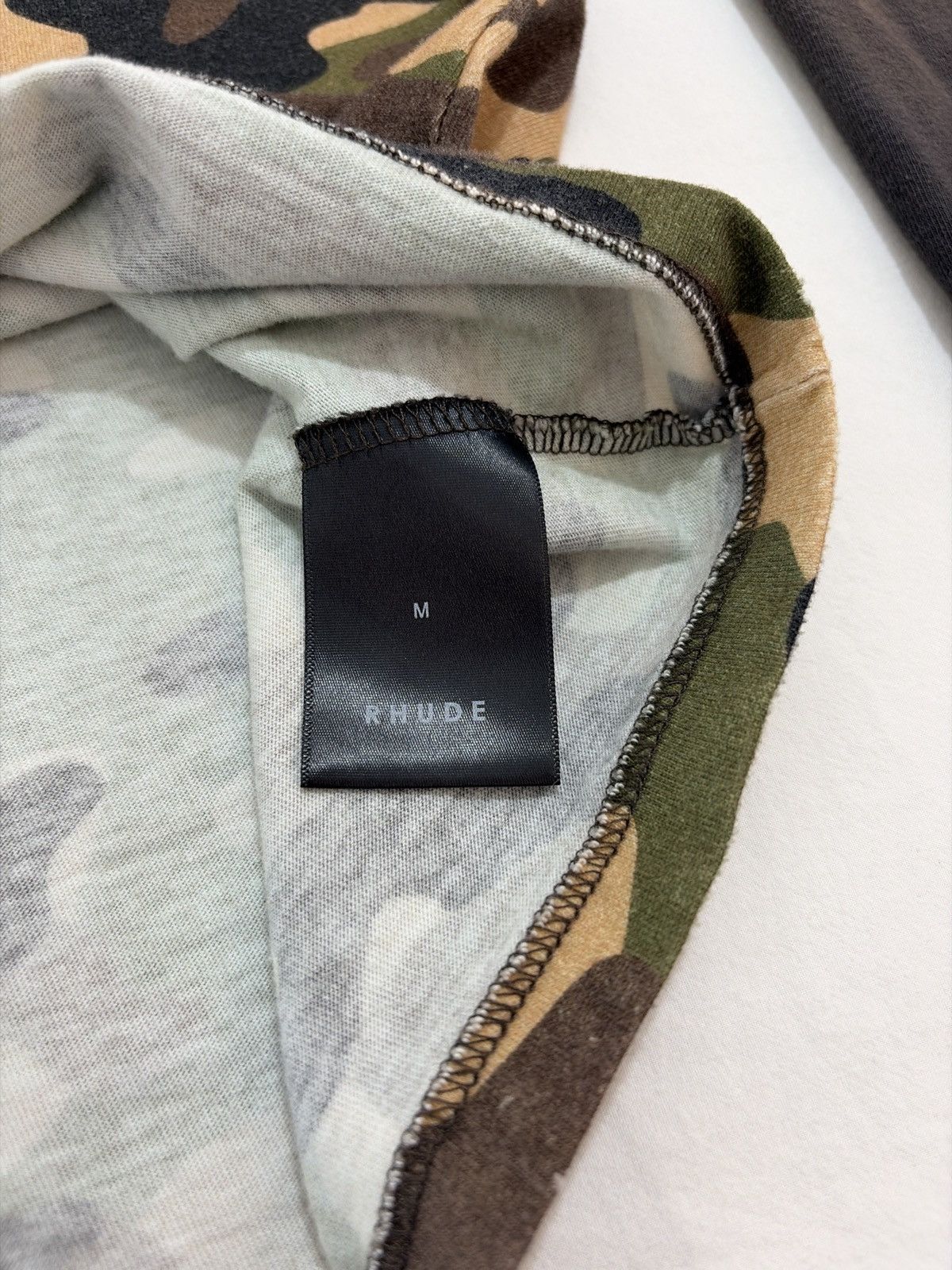 Rhude Rhude Camo Off Road Oil Black Hills Desert Racing Longsleeve Size US M / EU 48-50 / 2 - 7 Thumbnail