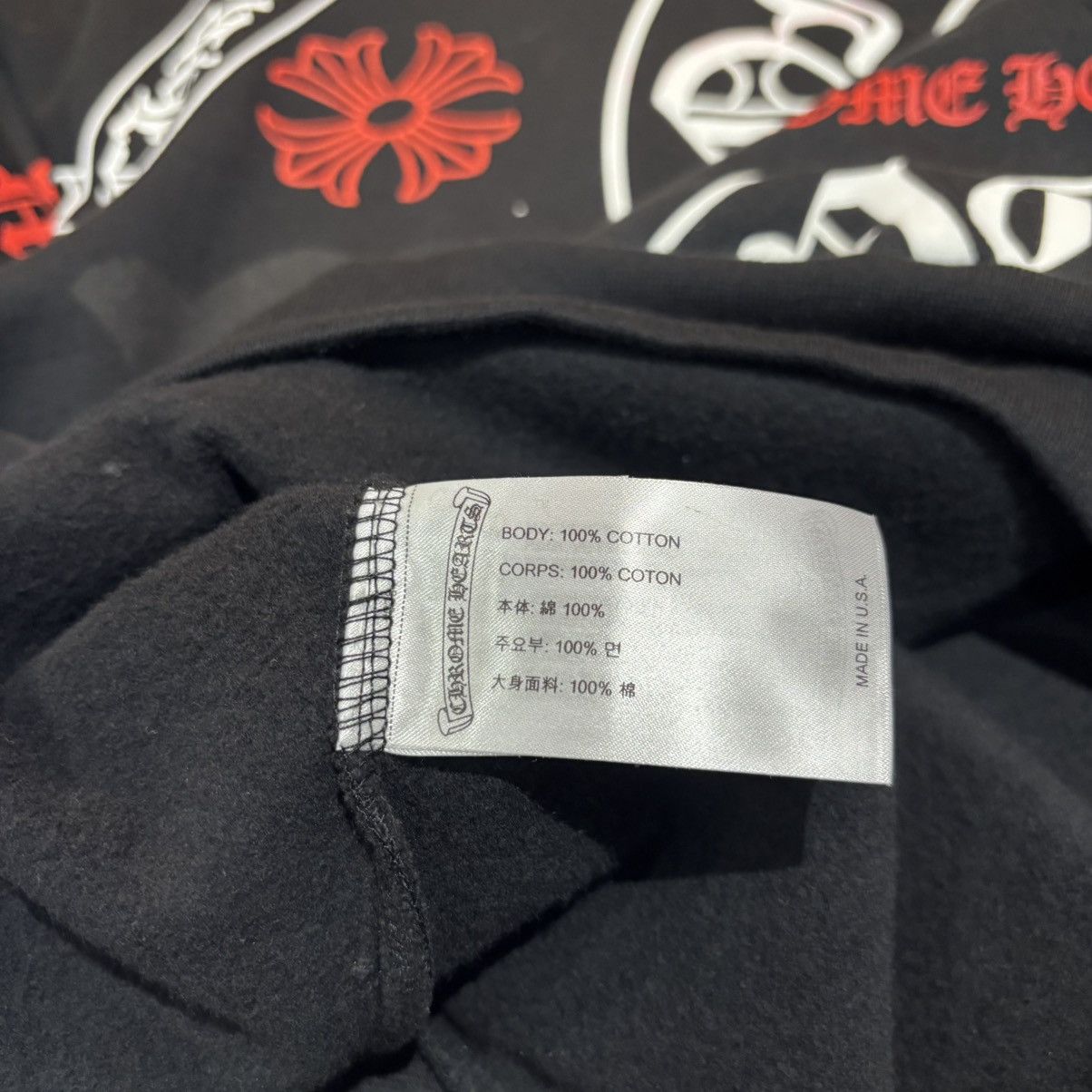Chrome Hearts Chrome Hearts Stencil Hoodie Size US M / EU 48-50 / 2 - 5 Thumbnail