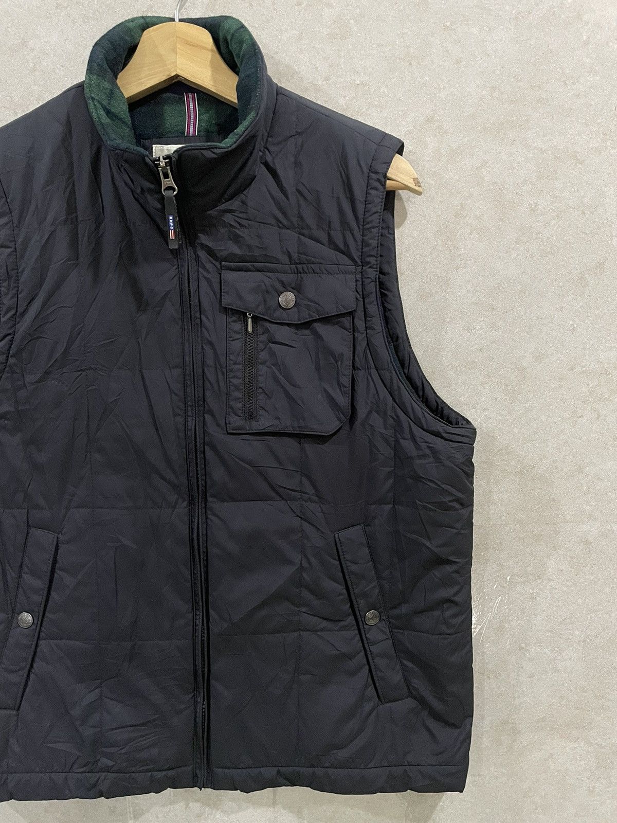 Beverly Hills Polo Club × Vintage Vintage BHPC Quilted Puffer Vest Size US M / EU 48-50 / 2 - 2 Thumbnail