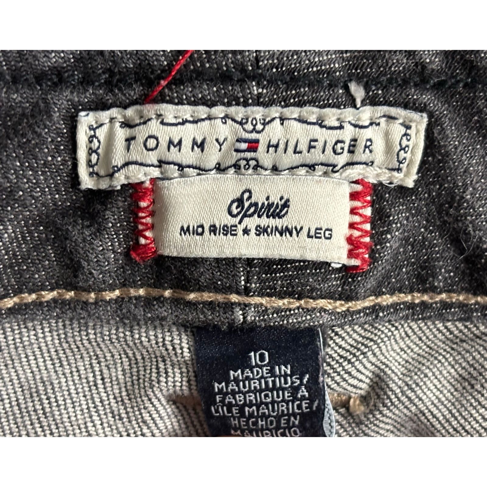 Tommy Hilfiger Tommy Hilfiger Mid Rise Skinny Leg Jeans Women’s Size 10 Size 32" / US 10 / IT 46 - 5 Thumbnail