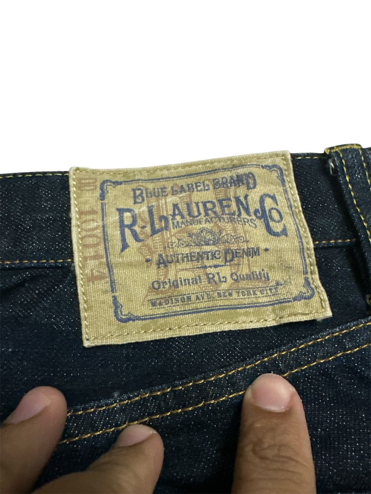 Rick Owens Polo Ralph Lauren Selvedge Jeans Denime Iron Heart Kapital Size US 31 - 8 Thumbnail