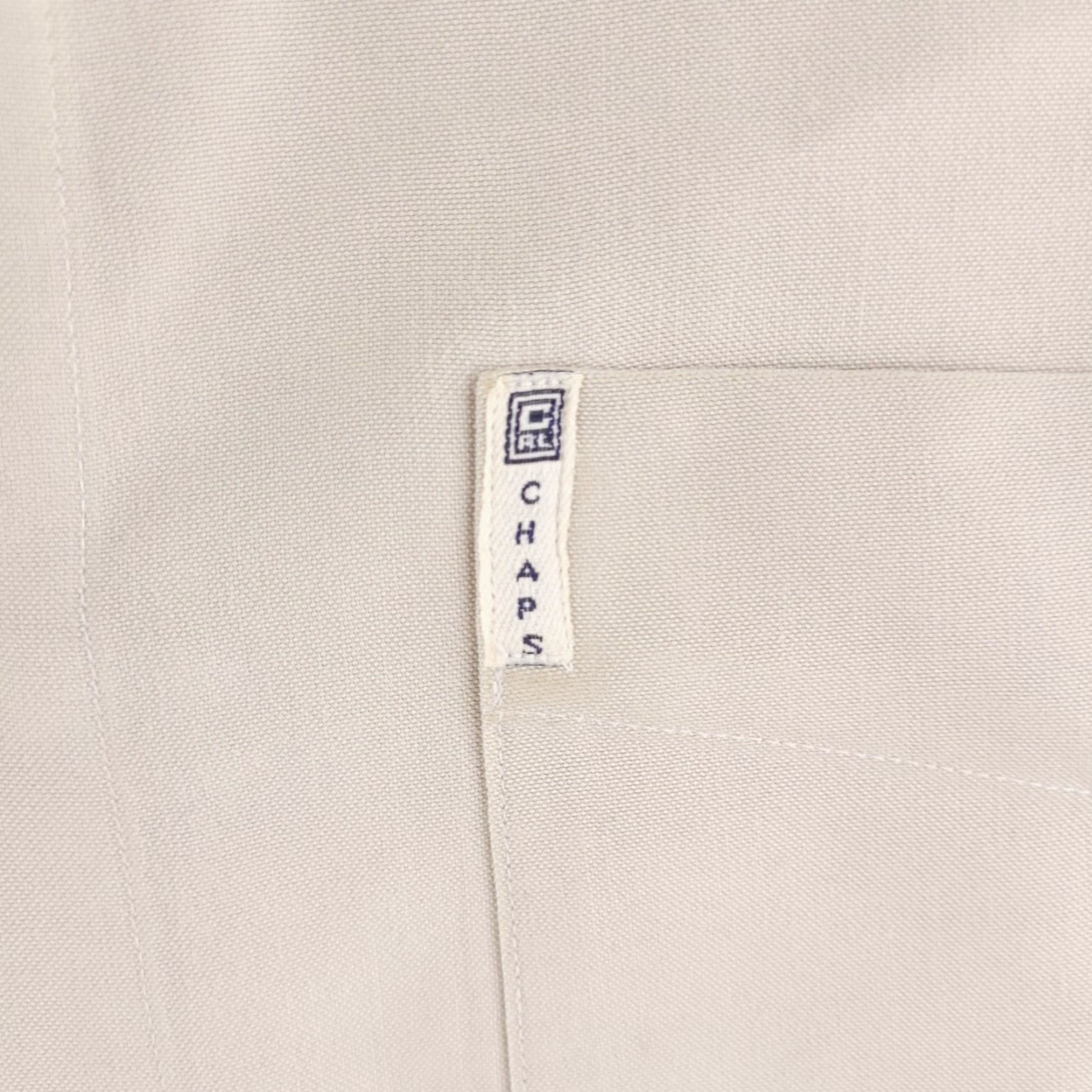 Chaps VTG Chaps Shirt Mens XL Tan Beige Rayon Blend Short Sleeve Button-Up Collared Beige - Mens Shirt XL Chaps Vintage Rayon Button Size US XL / EU 56 / 4 - 3 Thumbnail