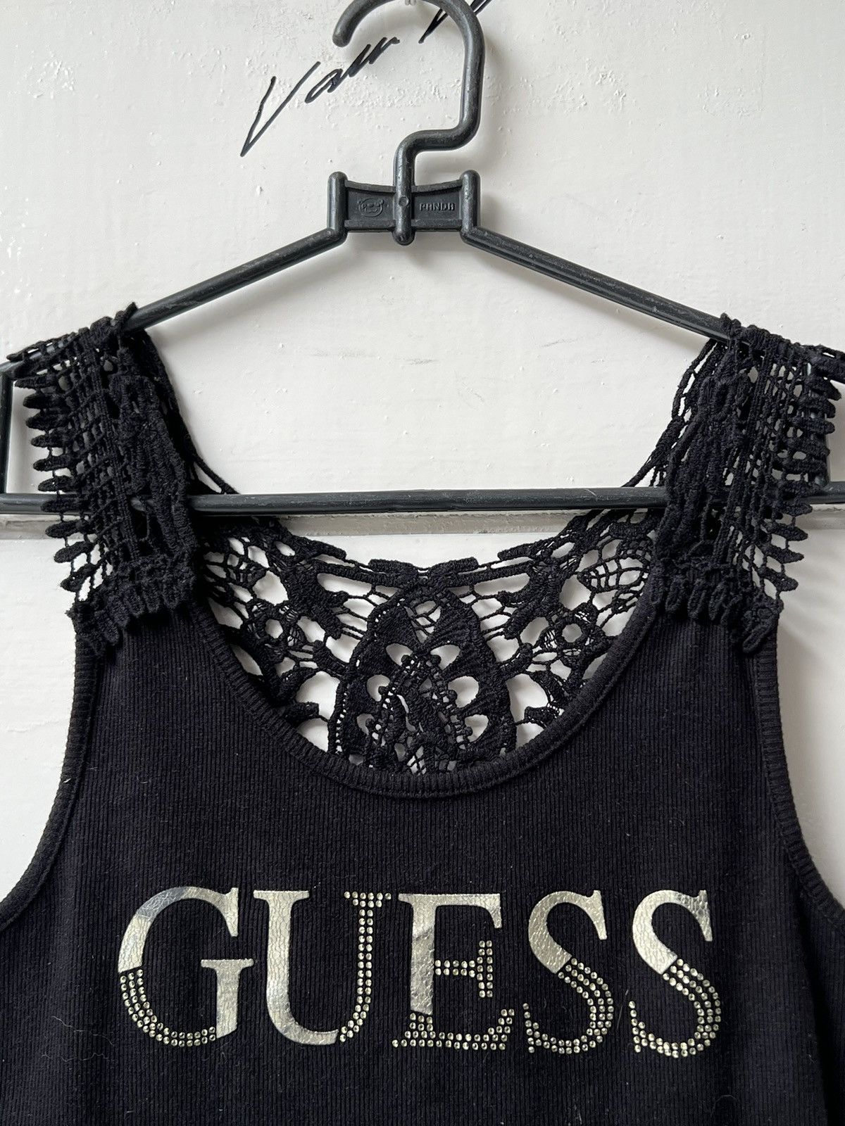 Guess GUESS Black Sleeveless T-shirt Size US XS / EU 42 / 0 - 12 Thumbnail