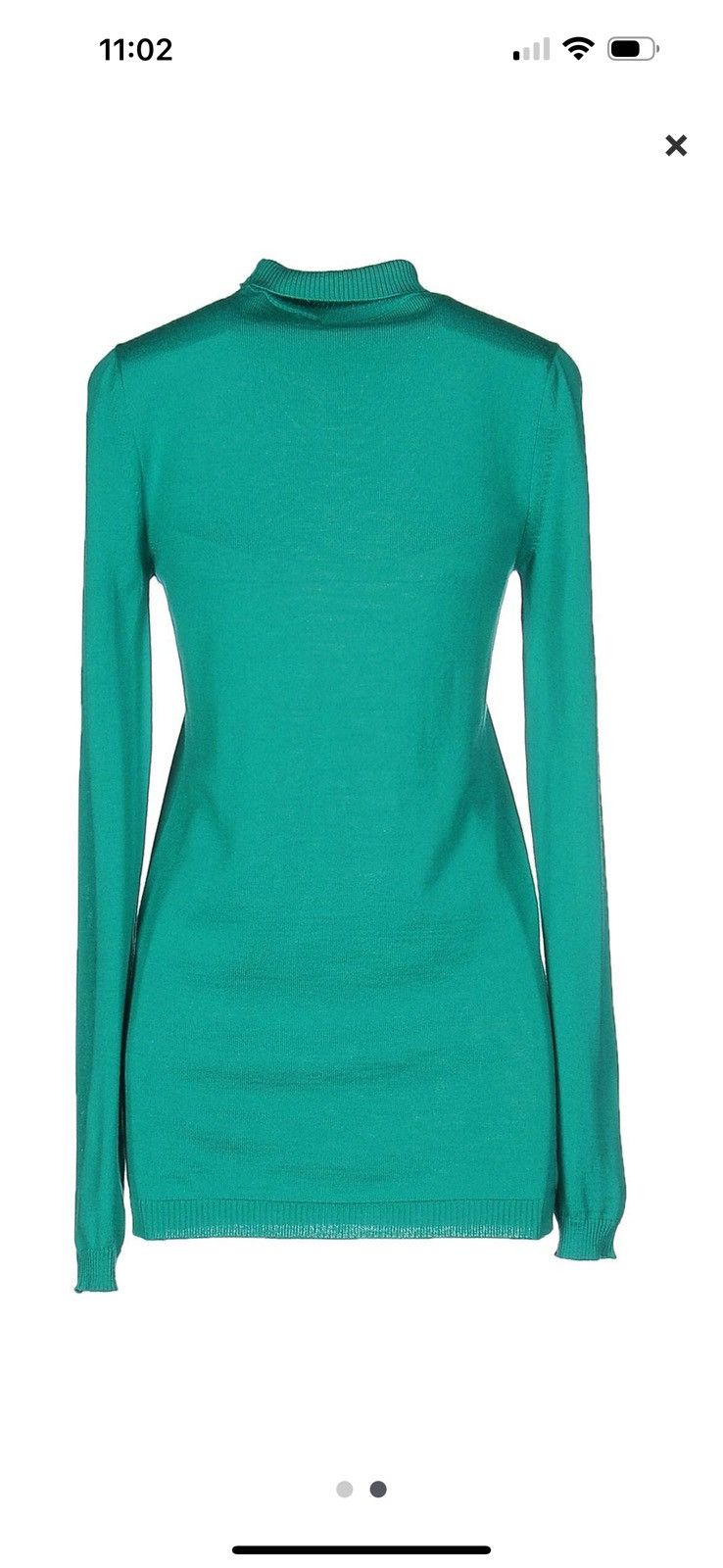 Antonio Marras ANTONIO MARRAS Women Green Wool Sweater M NWOT Size M / US 6-8 / IT 42-44 - 2 Thumbnail