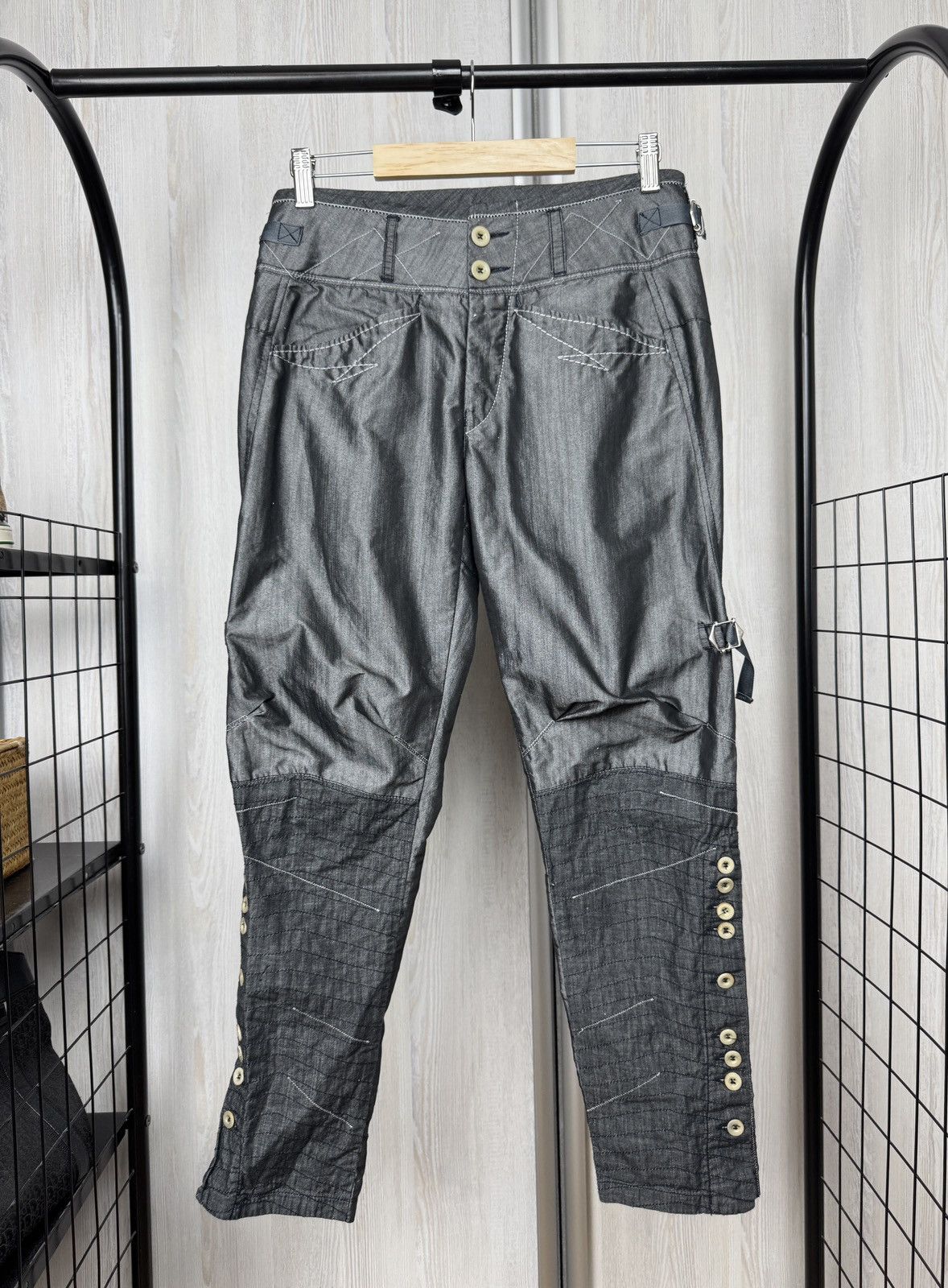 Marithe + Francois Girbaud Le Jean de Marithe Francois Girbaud avant garde opium pants Size 28" / US 6 / IT 42 - 1 Thumbnail