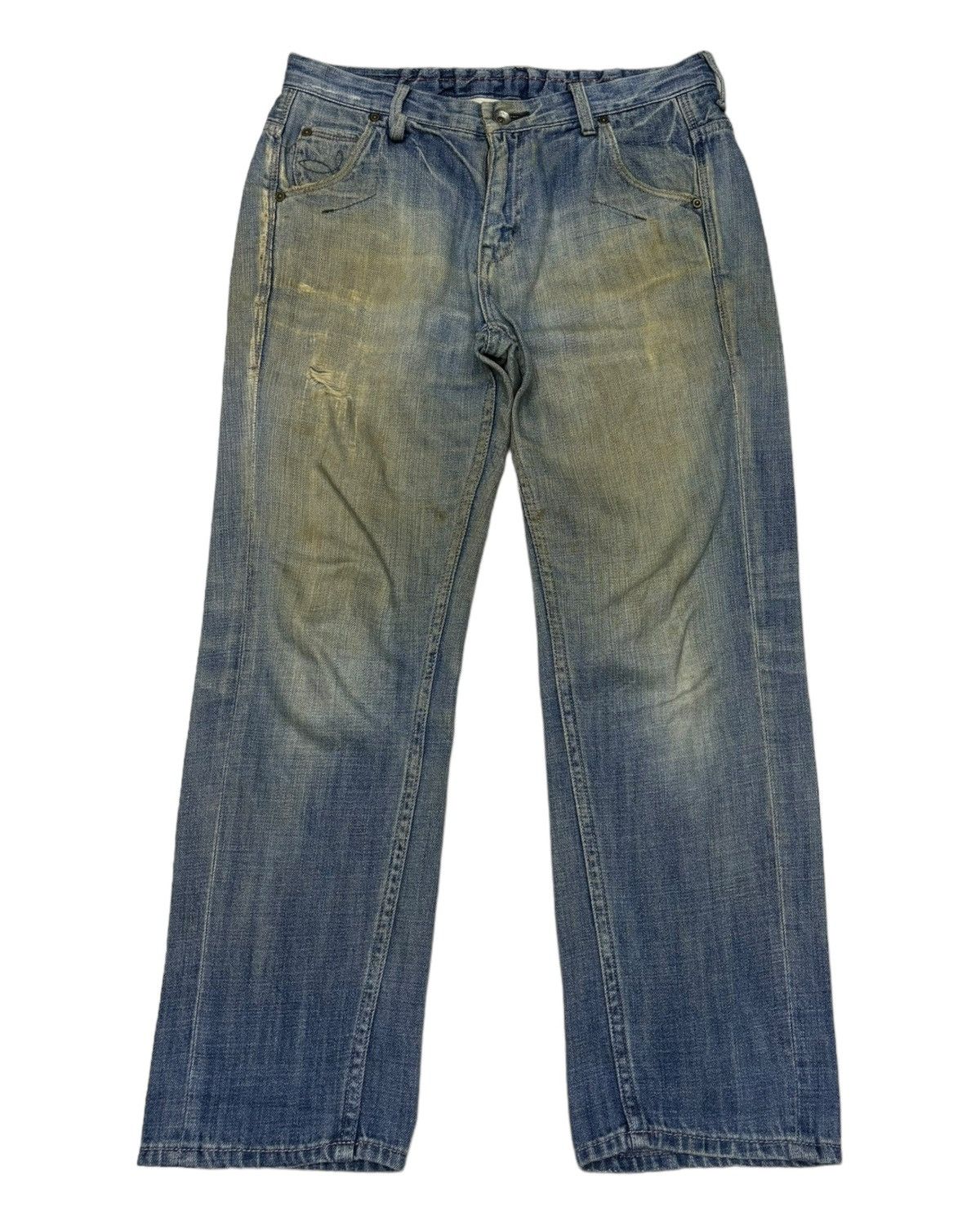 PHENOMENON × Vintage VINTAGE PHENOMENON DISTRESSED JEANS Size 30" / US 8 / IT 44 - 1 Thumbnail