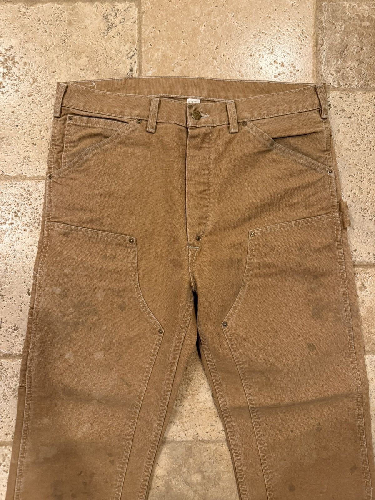 RRL Ralph Lauren Double RL RRL Ralph Lauren Distressed Double Knee Pants Size US 34 / EU 50 - 3 Thumbnail