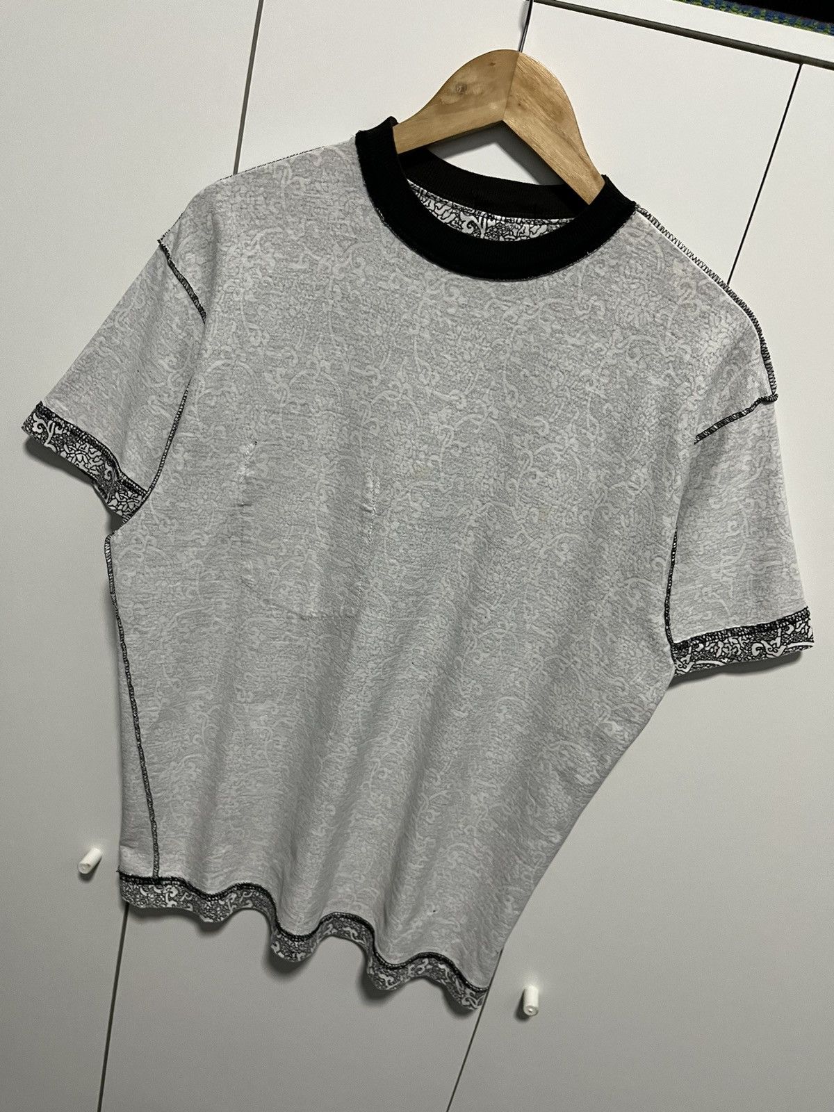 Stussy Vintage 80’s Stussy TomTom Black & White Fullprint Size US S / EU 44-46 / 1 - 13 Thumbnail