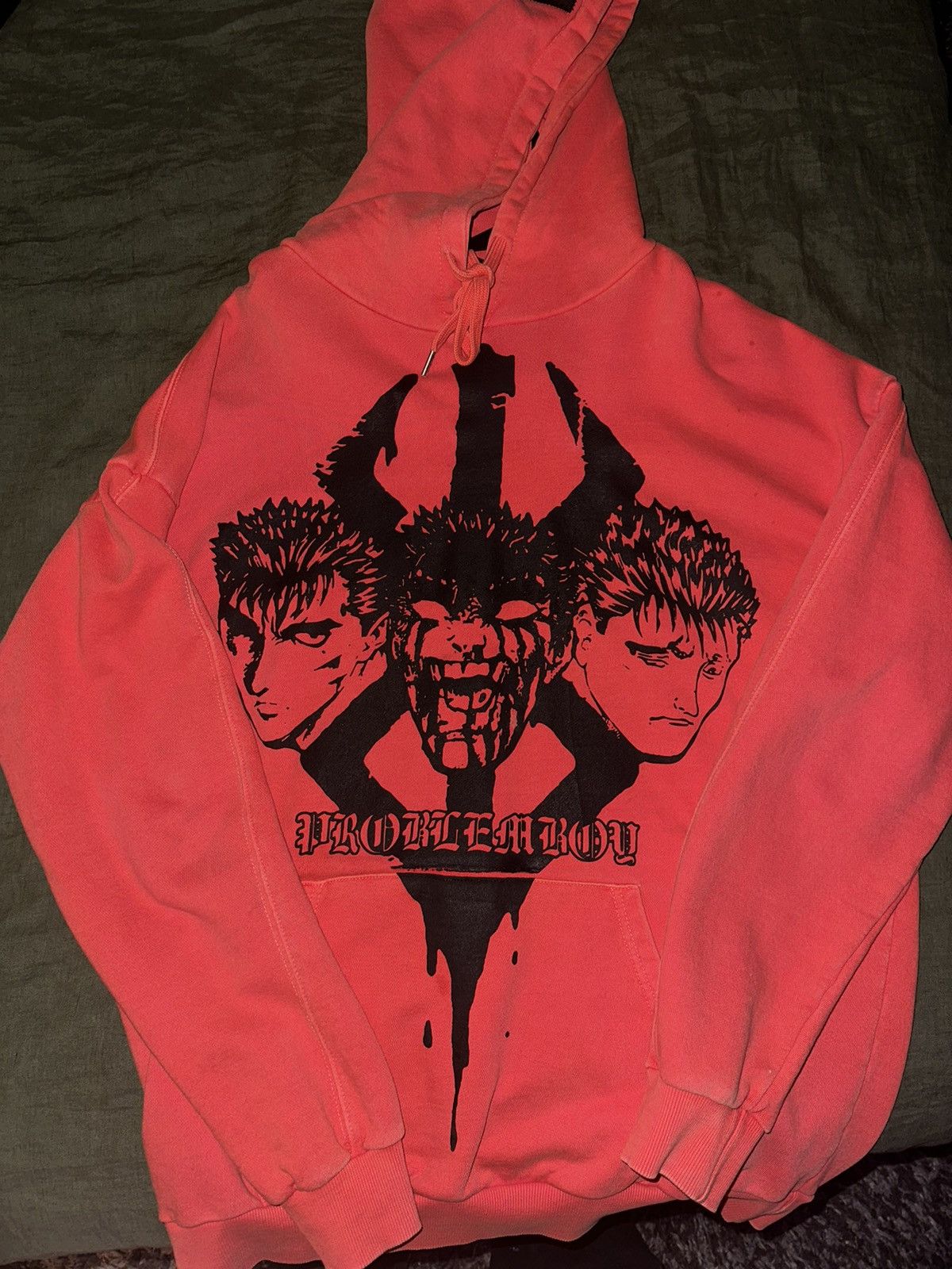 Other Problemboy / skoot Sad Guts berserk hoodie size L Size US L / EU 52-54 / 3 - 2 Thumbnail
