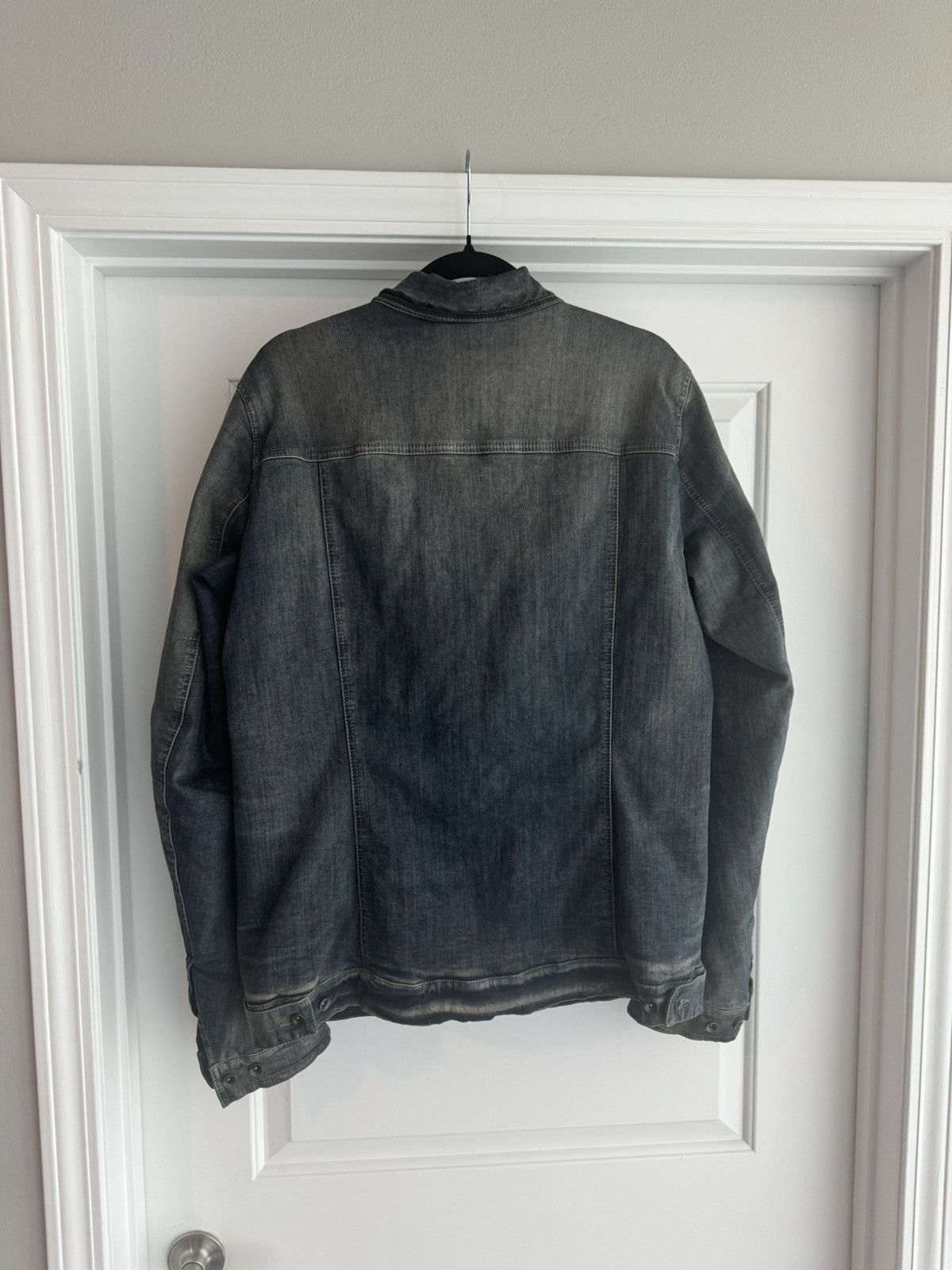 Rick Owens × Rick Owens Drkshdw Rick Owens Drkshdw Denim Jacket Size US XL / EU 56 / 4 - 2 Thumbnail