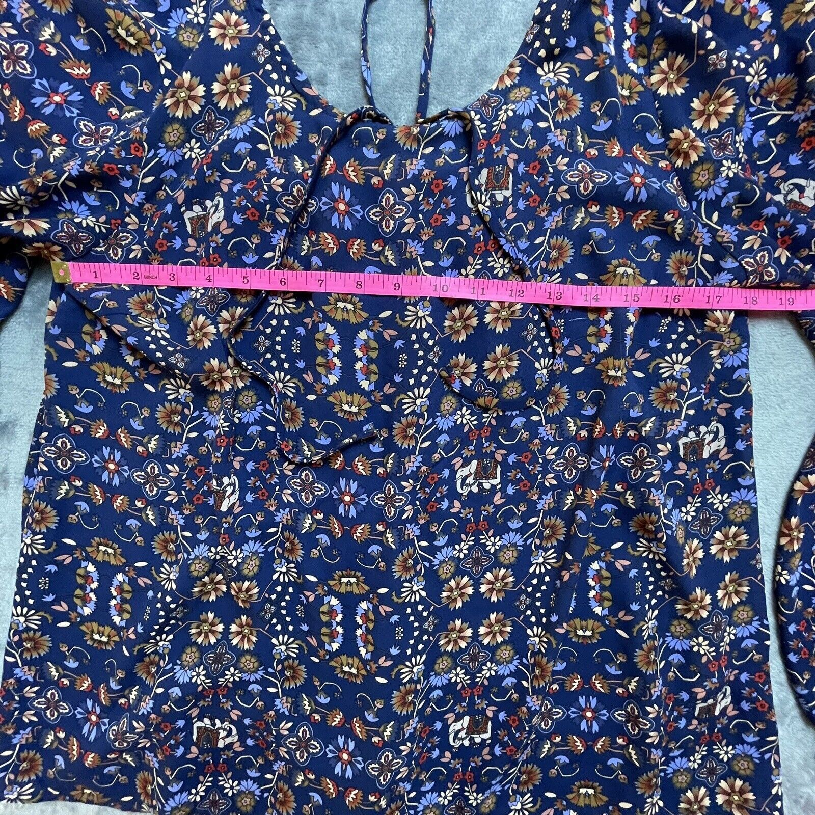 Forever 21 Forever 21 Shirt Womens Large Peasant Cottage Boho Bohemian Size L / US 10 / IT 46 - 4 Thumbnail