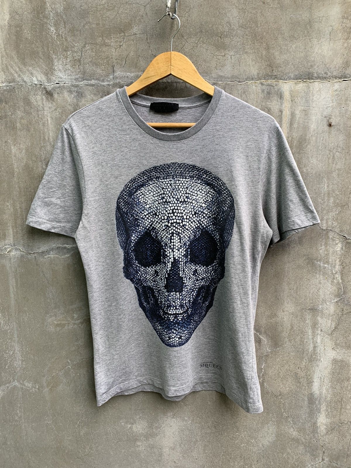 Alexander McQueen Diamond Skull Tee Size US S / EU 44-46 / 1 - 1 Thumbnail