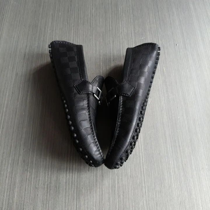 Louis Vuitton Louis Vuitton Black Moccasin Loafers -2508 Size US 8 / EU 41 - 7 Thumbnail