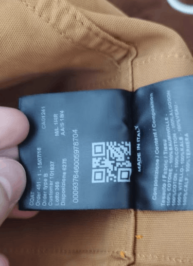 Calvin Klein 205W39NYC Calvin Klein Brown Fireman Reflective Jacket Size US M / EU 48-50 / 2 - 5 Thumbnail