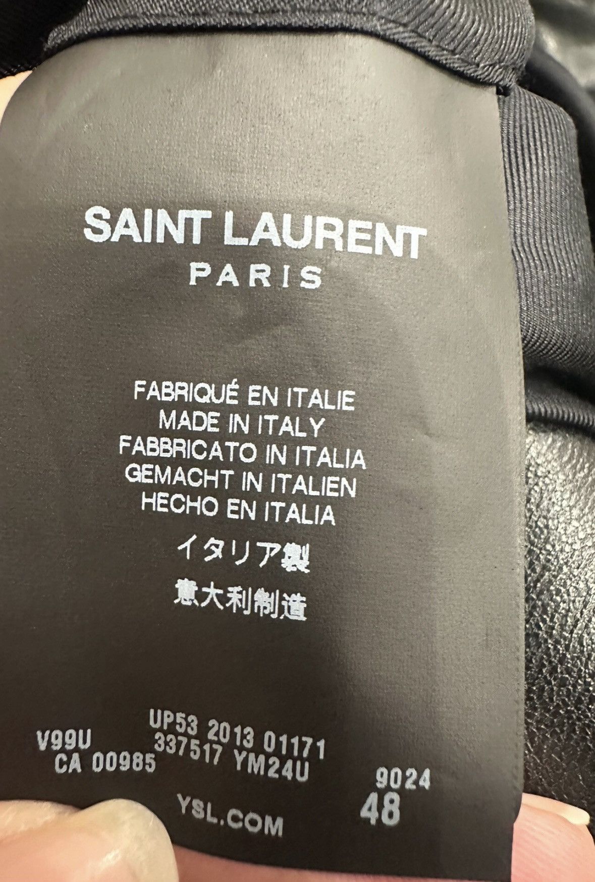 Saint Laurent Paris Saint Laurent SLP 2014SS Runway Houndstooth Suit Size 48S - 5 Thumbnail