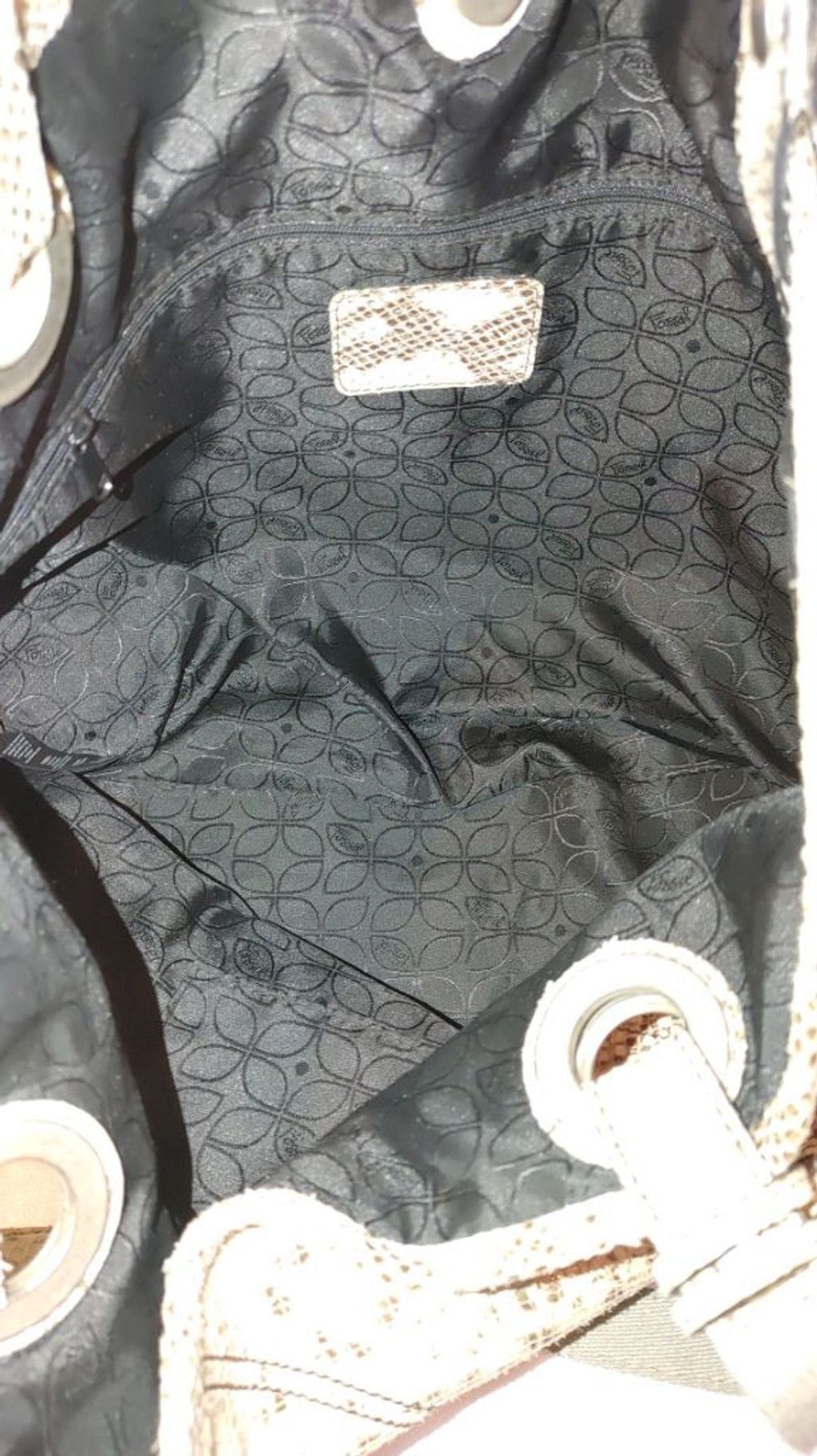 Fossil Fossil Snakeskin Leather Bag Size ONE SIZE - 6 Thumbnail