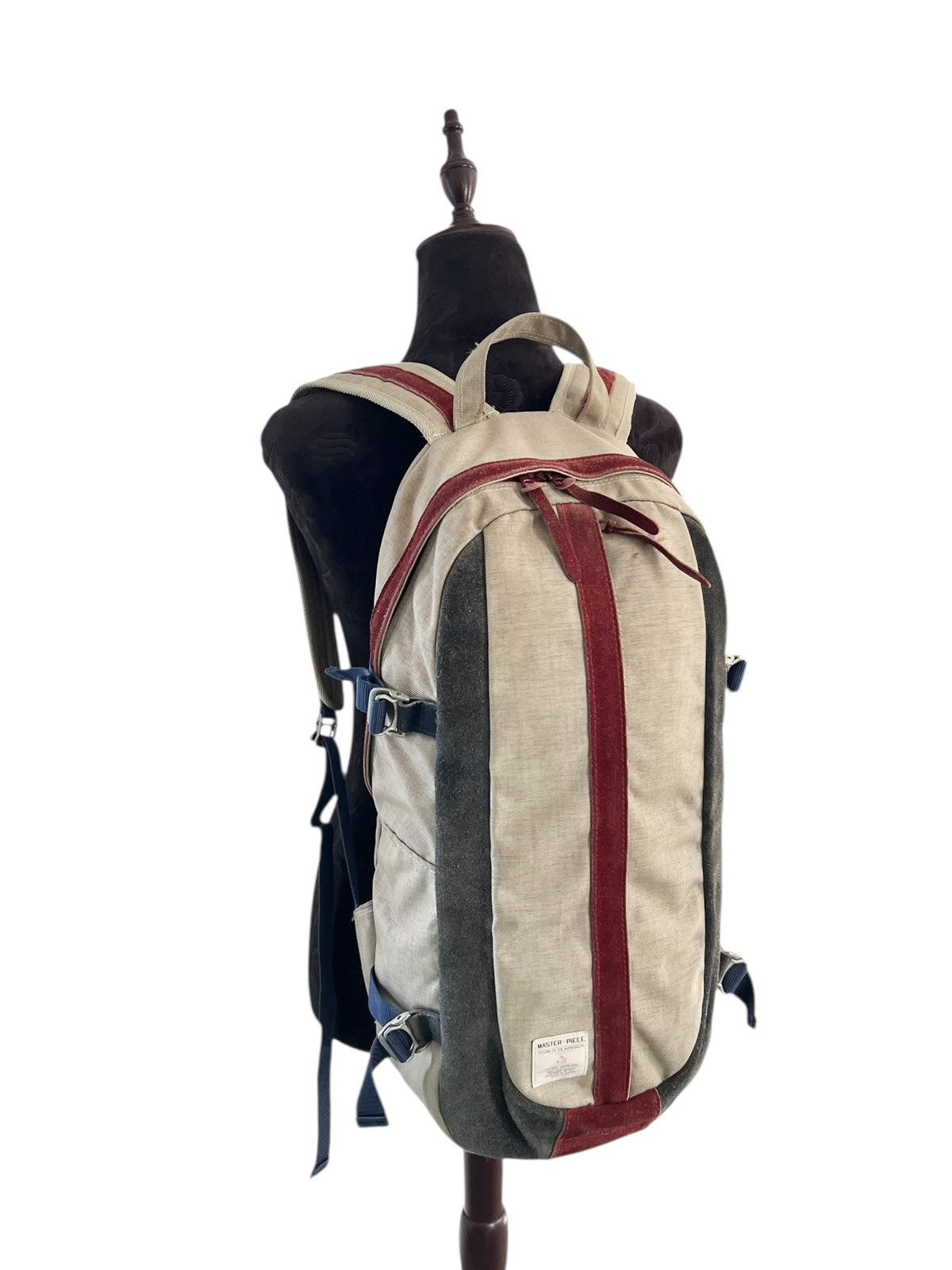 MasterPiece 1990s Masterpiece Leather Trim Backpack Center Zip Size ONE SIZE - 1 Thumbnail