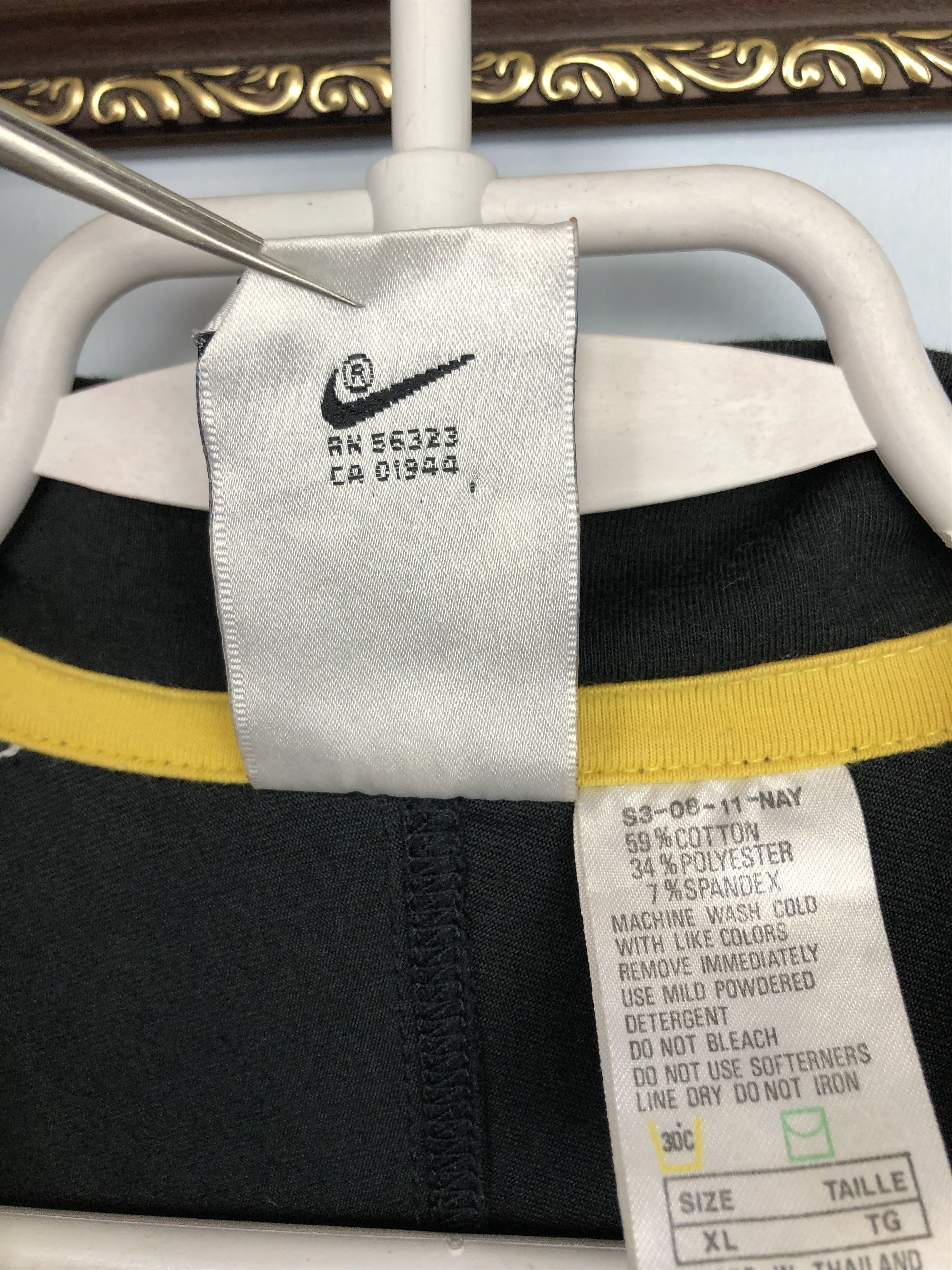 Nike Vintage Nike Challenge Court Agassi Shirt Jersey Tee Tennis Size US XL / EU 56 / 4 - 7 Thumbnail