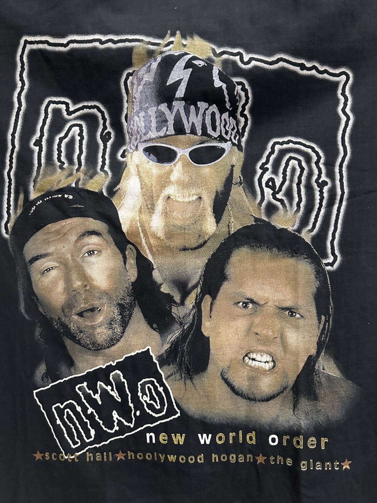 Vintage × WWE × WWF Vintage 90s Hollywood Hogan WWE WWF BPT01 Size US L / EU 52-54 / 3 - 2 Thumbnail