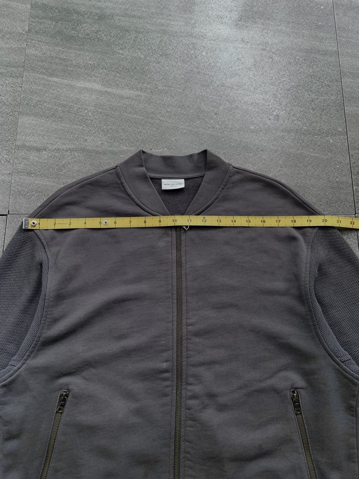 Dries Van Noten FREE TAX! Mesh Sleeved Bomber Jacket Size US M / EU 48-50 / 2 - 15 Thumbnail