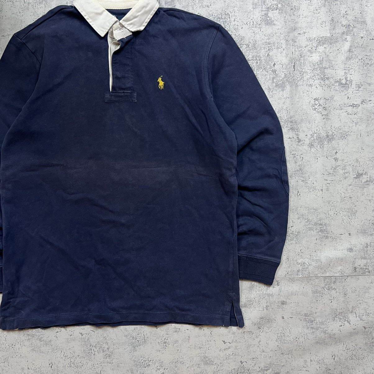 Polo Ralph Lauren 00s Ralph Lauren Vintage Y2K Avant Garde Longsleeve Polo Size US L / EU 52-54 / 3 - 3 Thumbnail