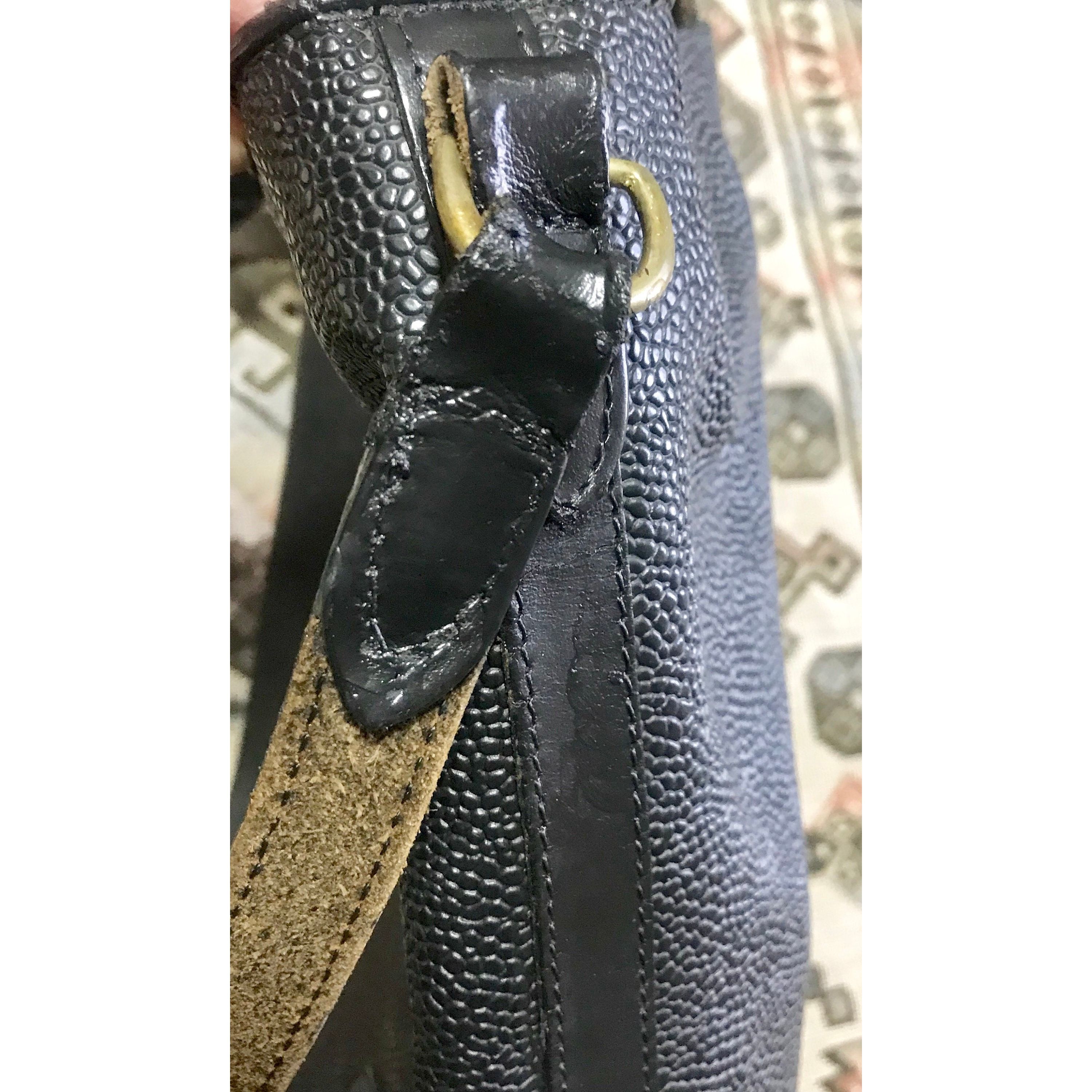Mulberry Vintage Mulberry hobo bucket black scotchgrain hobo shoulder Size ONE SIZE - 6 Thumbnail