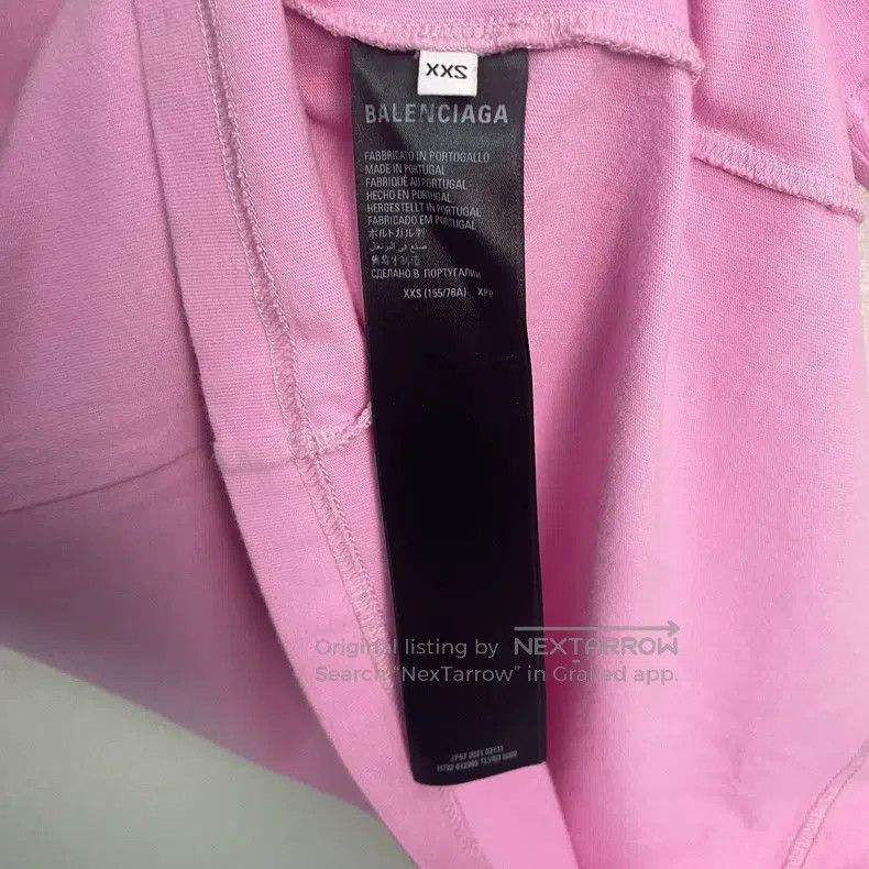 Balenciaga Balenciaga Reversed letter embroidery short sleeve/XXS Size US XXS / EU 40 - 4 Thumbnail