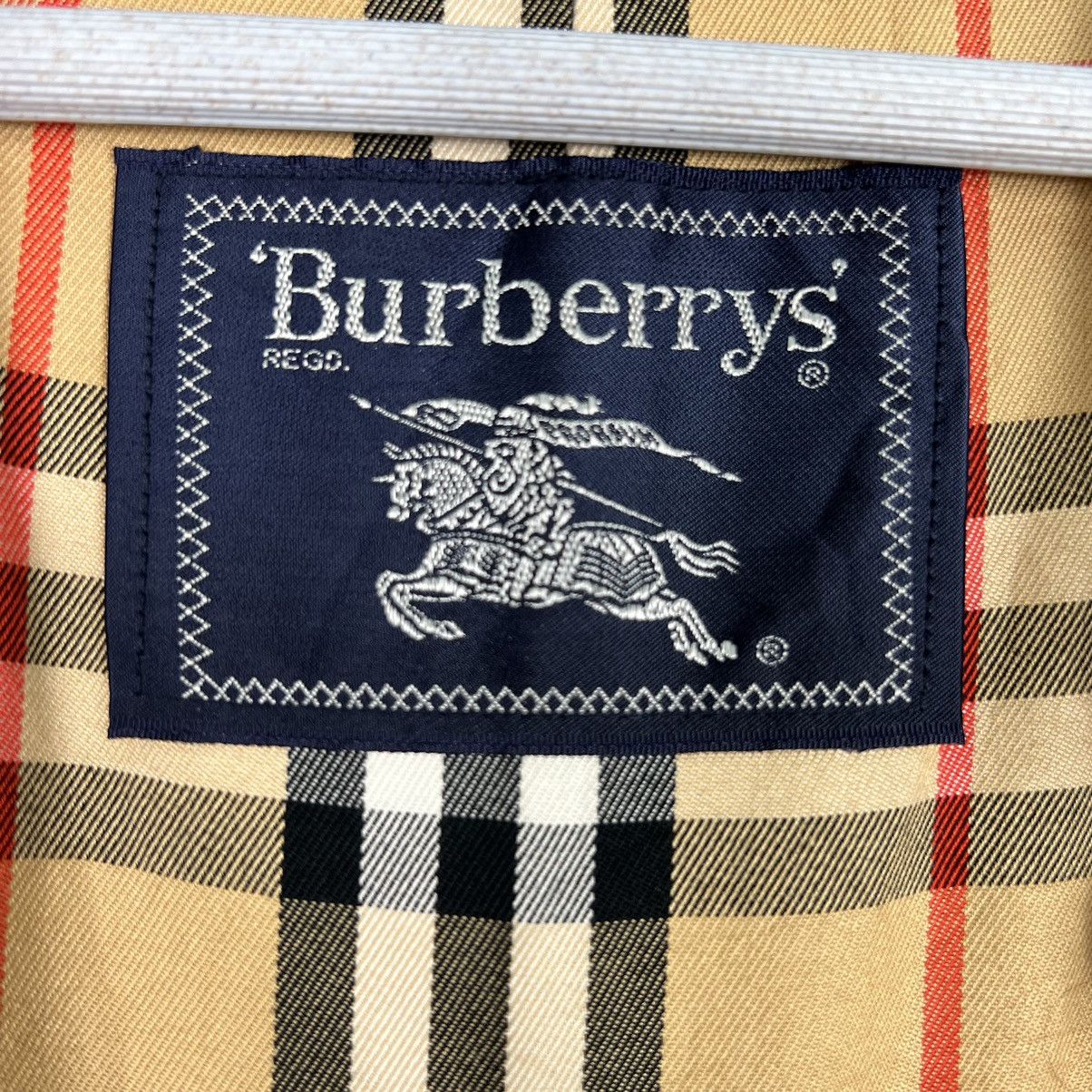 Burberry 🔥 VINTAGE BURBERRY NOVA CHECK TRENCH COAT Size US M / EU 48-50 / 2 - 16 Thumbnail